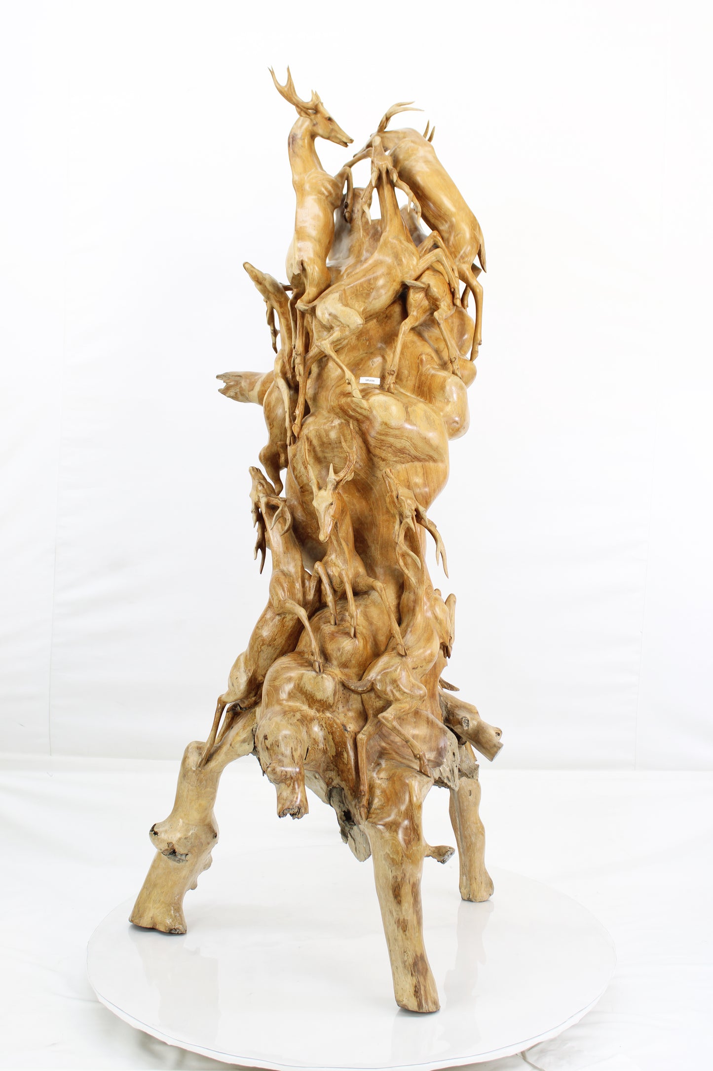 Handcrafted Wooden Wildlife Sculpture SPL030