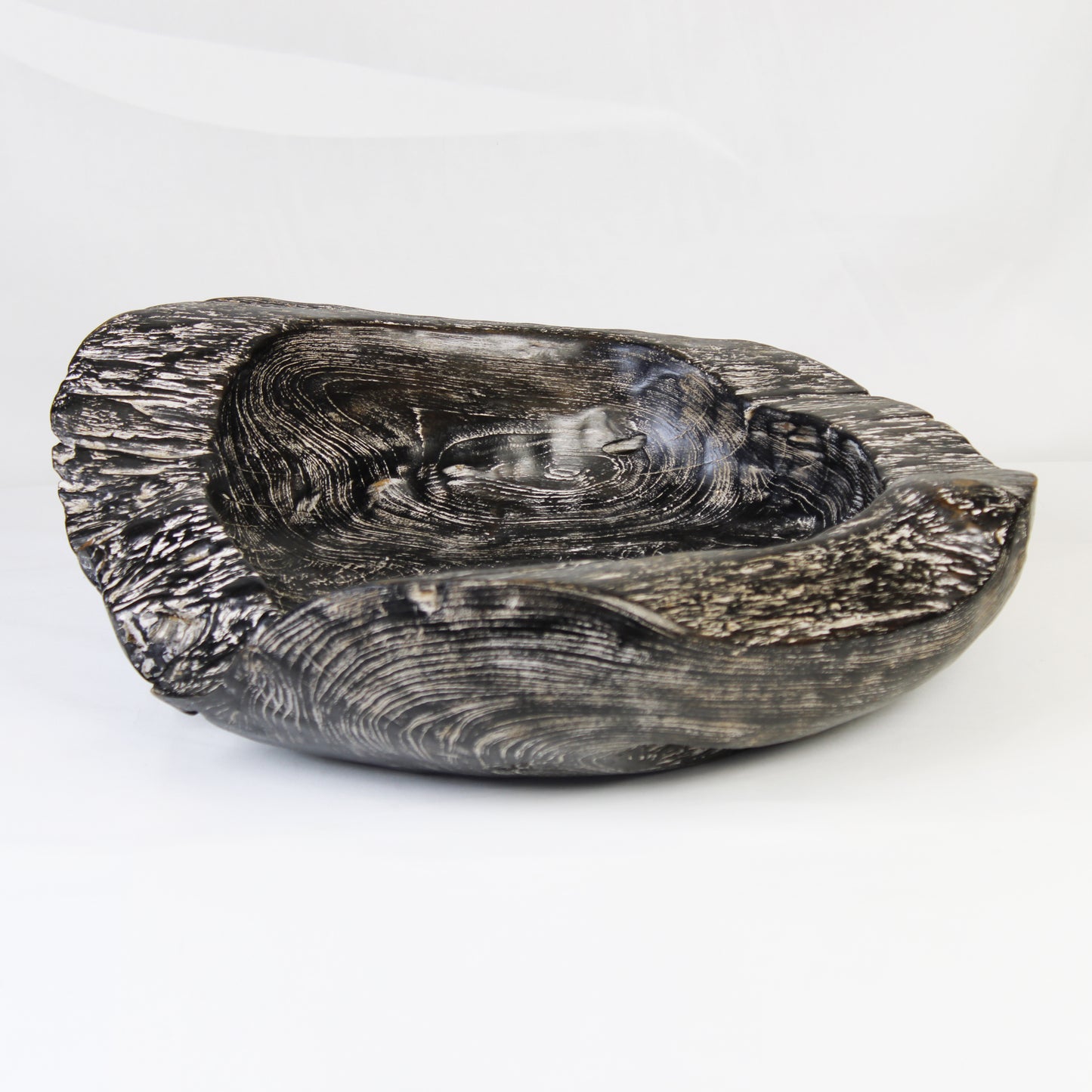 Teak Root Plate Black BTP004L