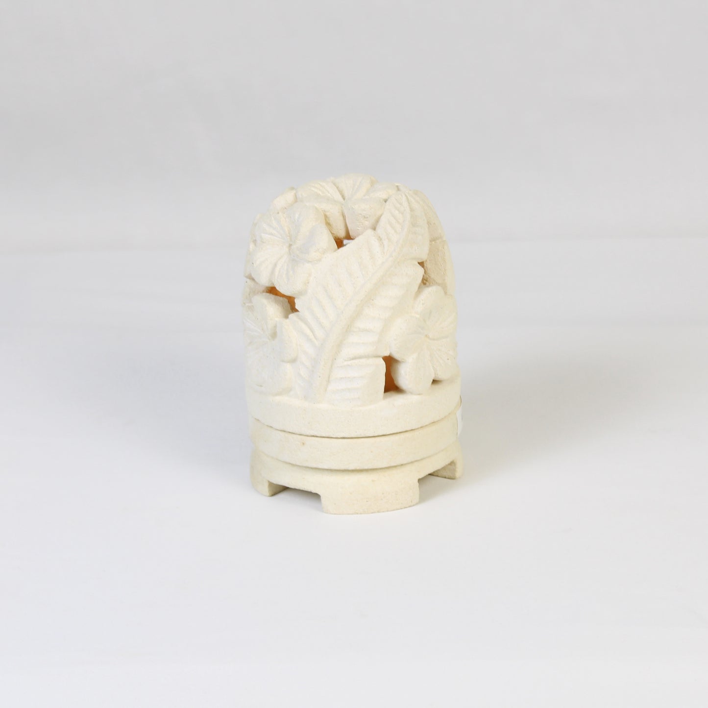 Limestone Lantern Candle Holder LOW006