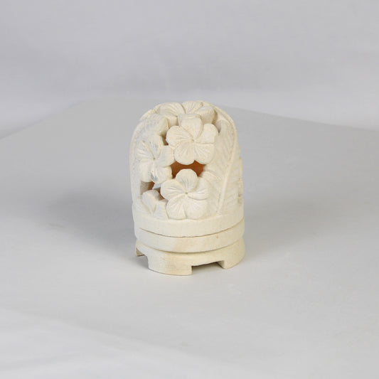 Limestone Lantern Candle Holder LOW006