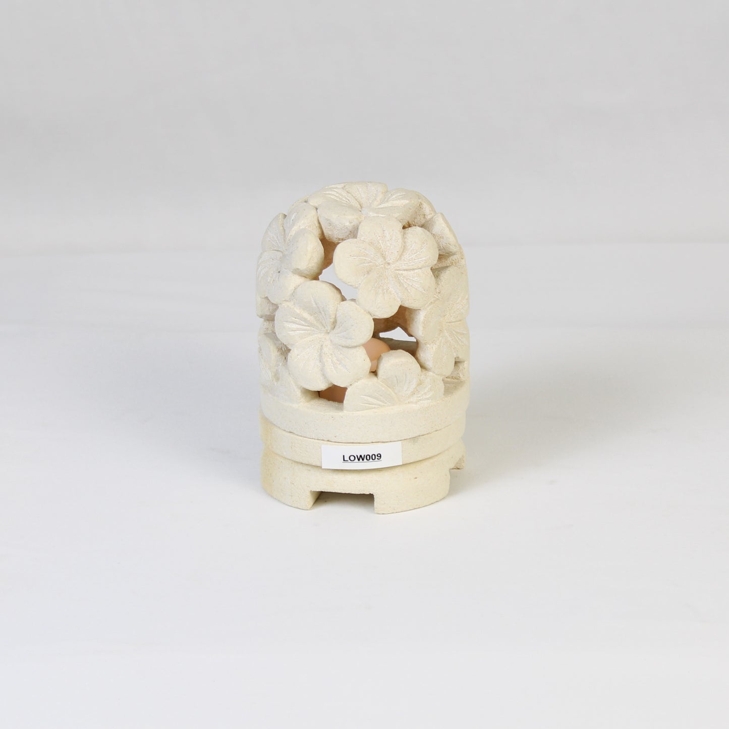 Limestone Lantern Candle Holder LOW009