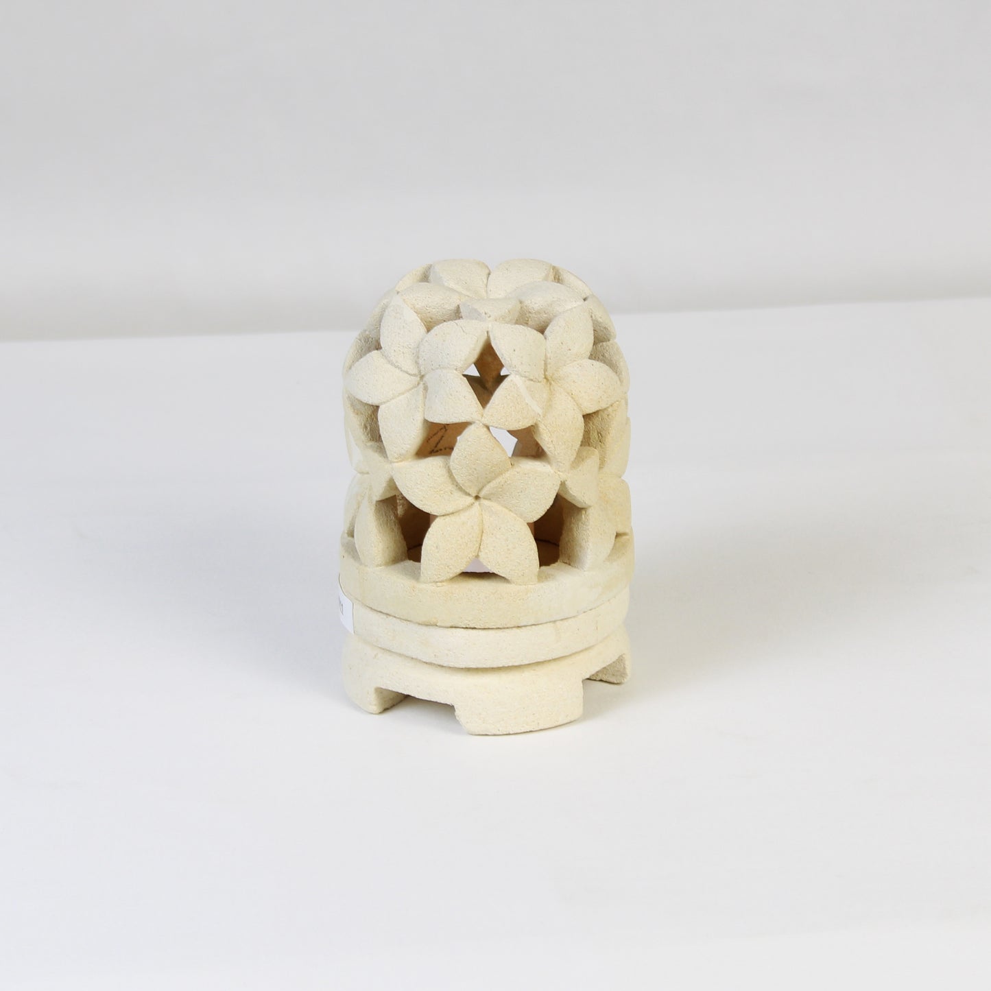 Limestone Lantern Candle Holder LOW011