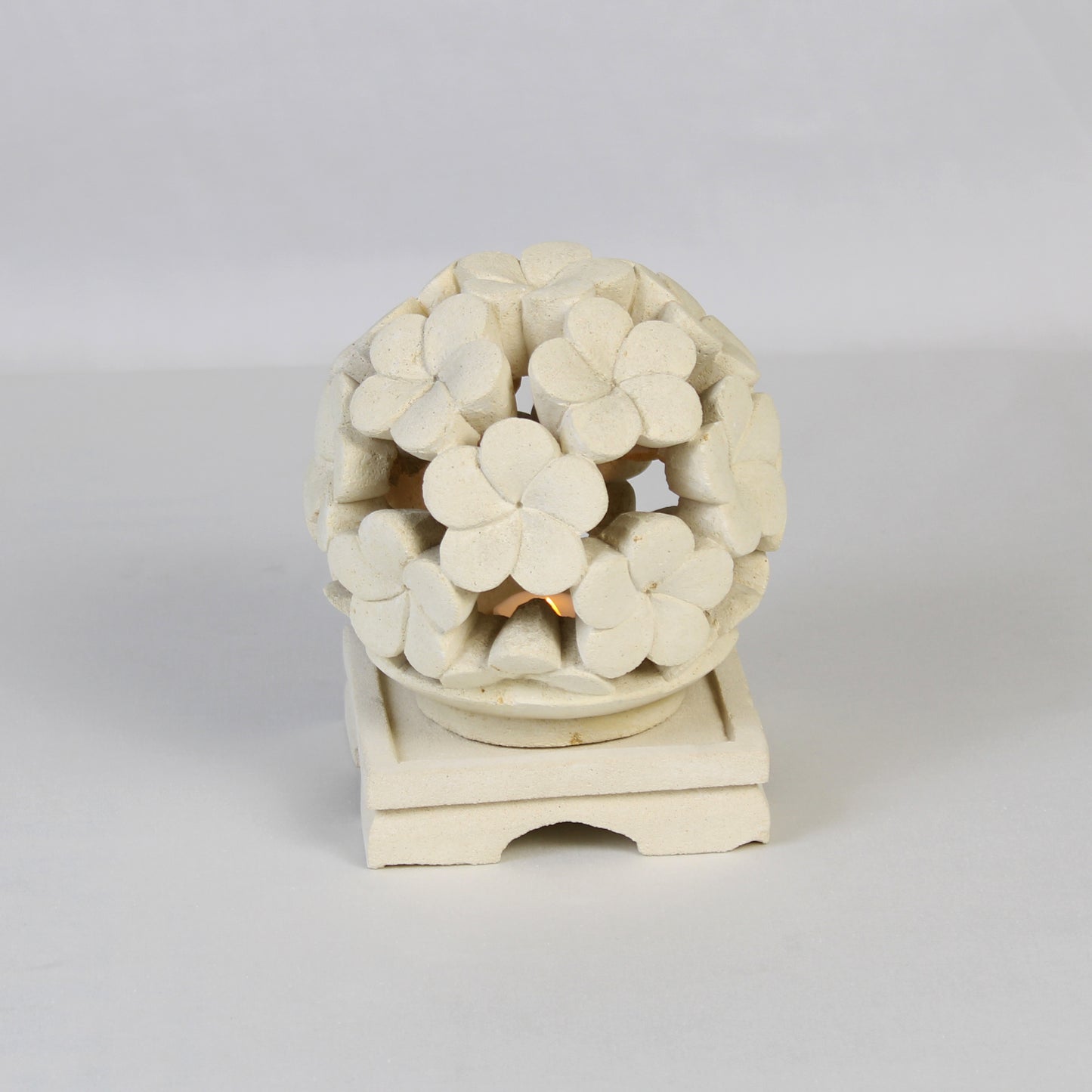 Limestone Lantern Candle Holder LOW012