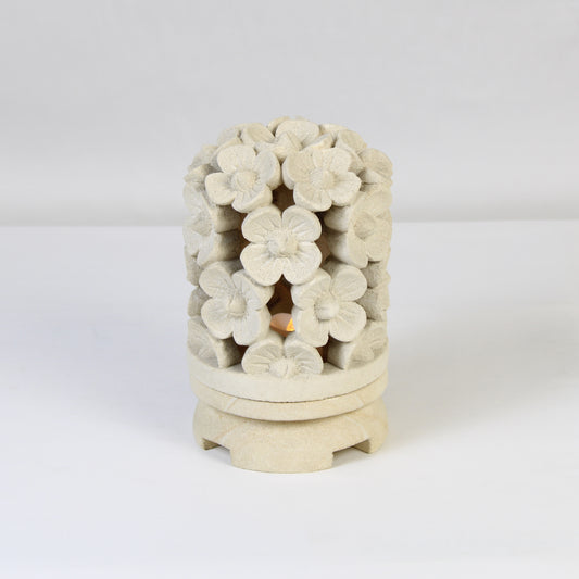 Limestone Lantern Candle Holder LOW013