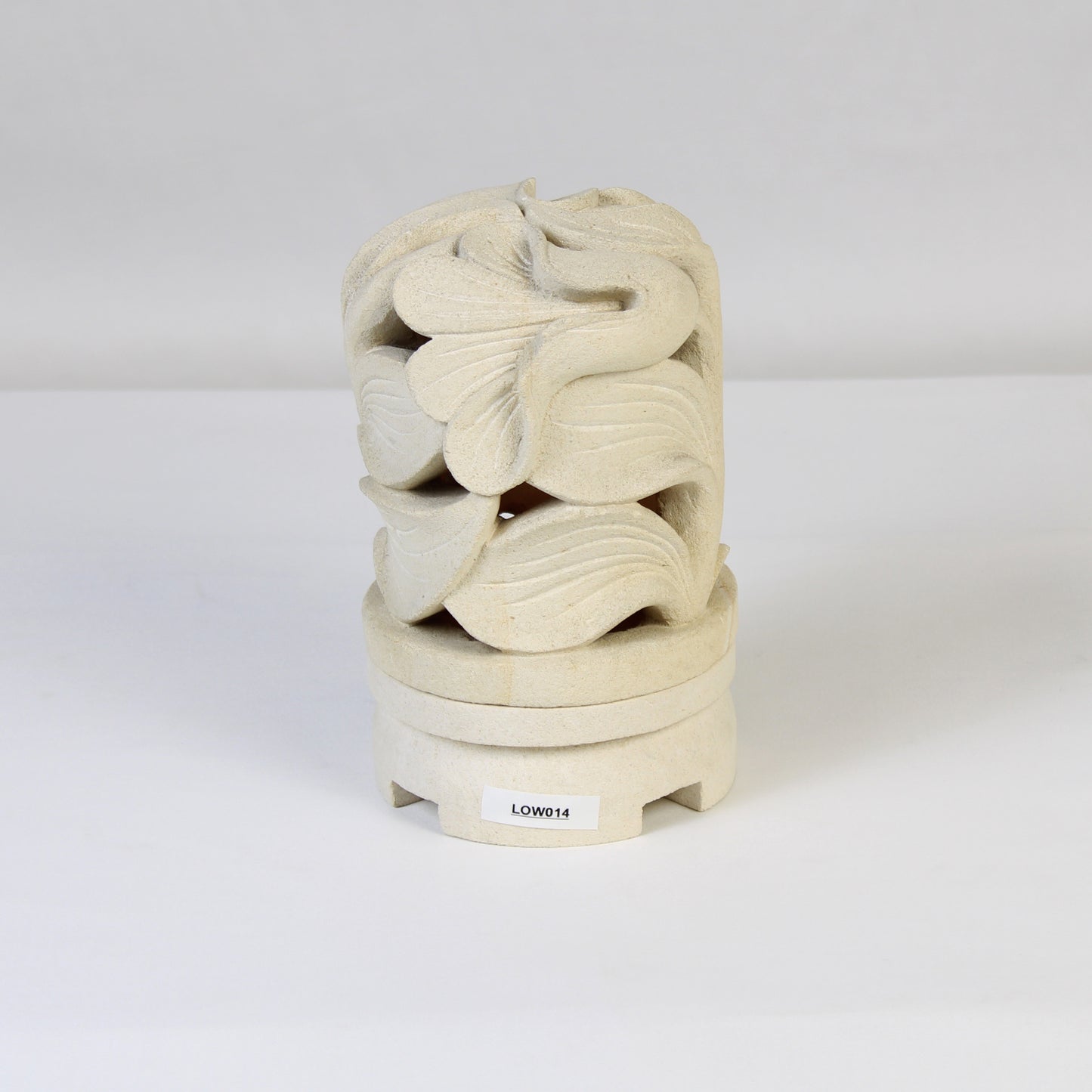 Limestone Lantern Candle Holder LOW014