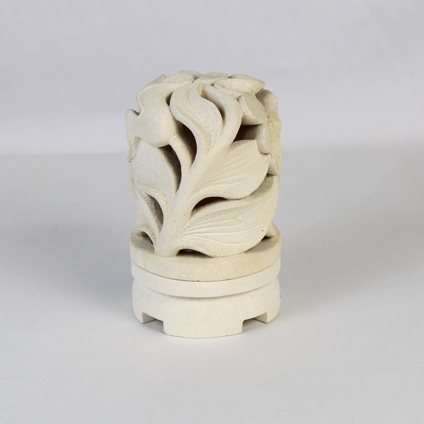 Limestone Lantern Candle Holder LOW014