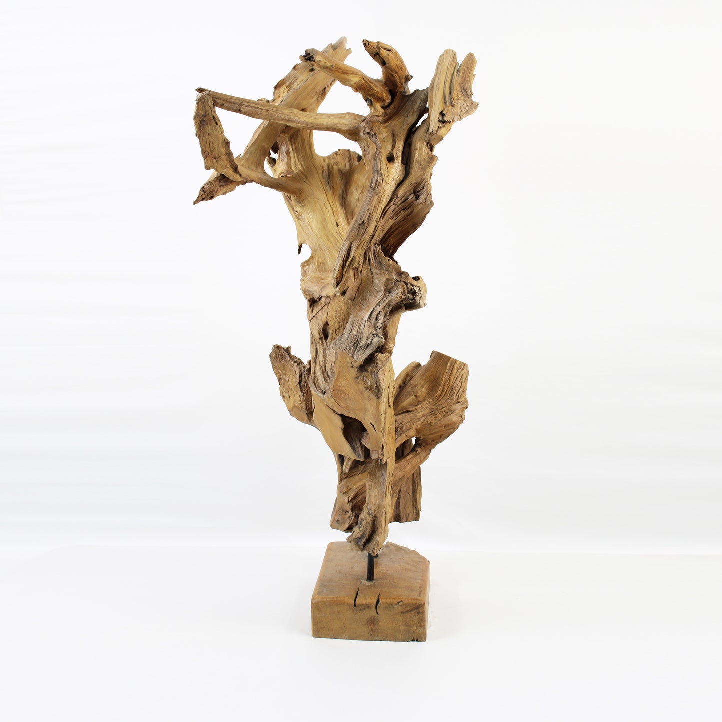 Teak Wood Sculpture SPM023