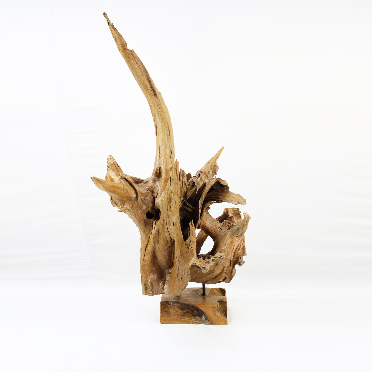 Teak Wood Sculpture SPM024