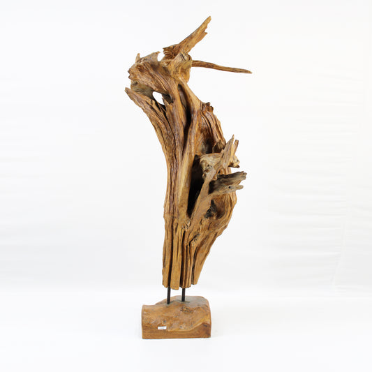 Teak Wood Sculpture SPM025