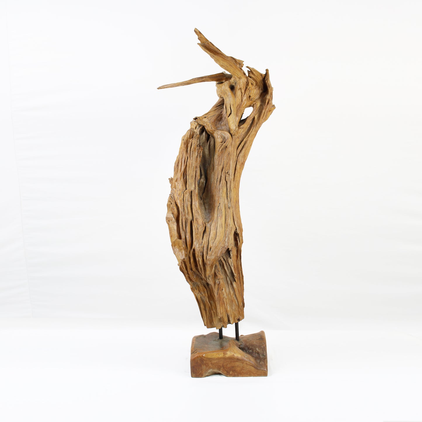 Teak Wood Sculpture SPM025