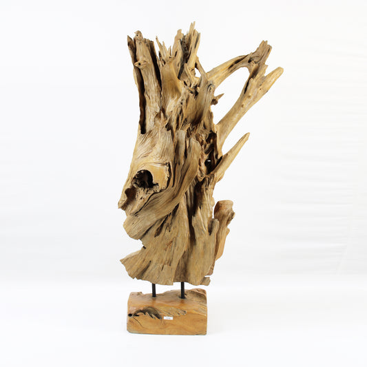 Teak Wood Sculpture SPM026