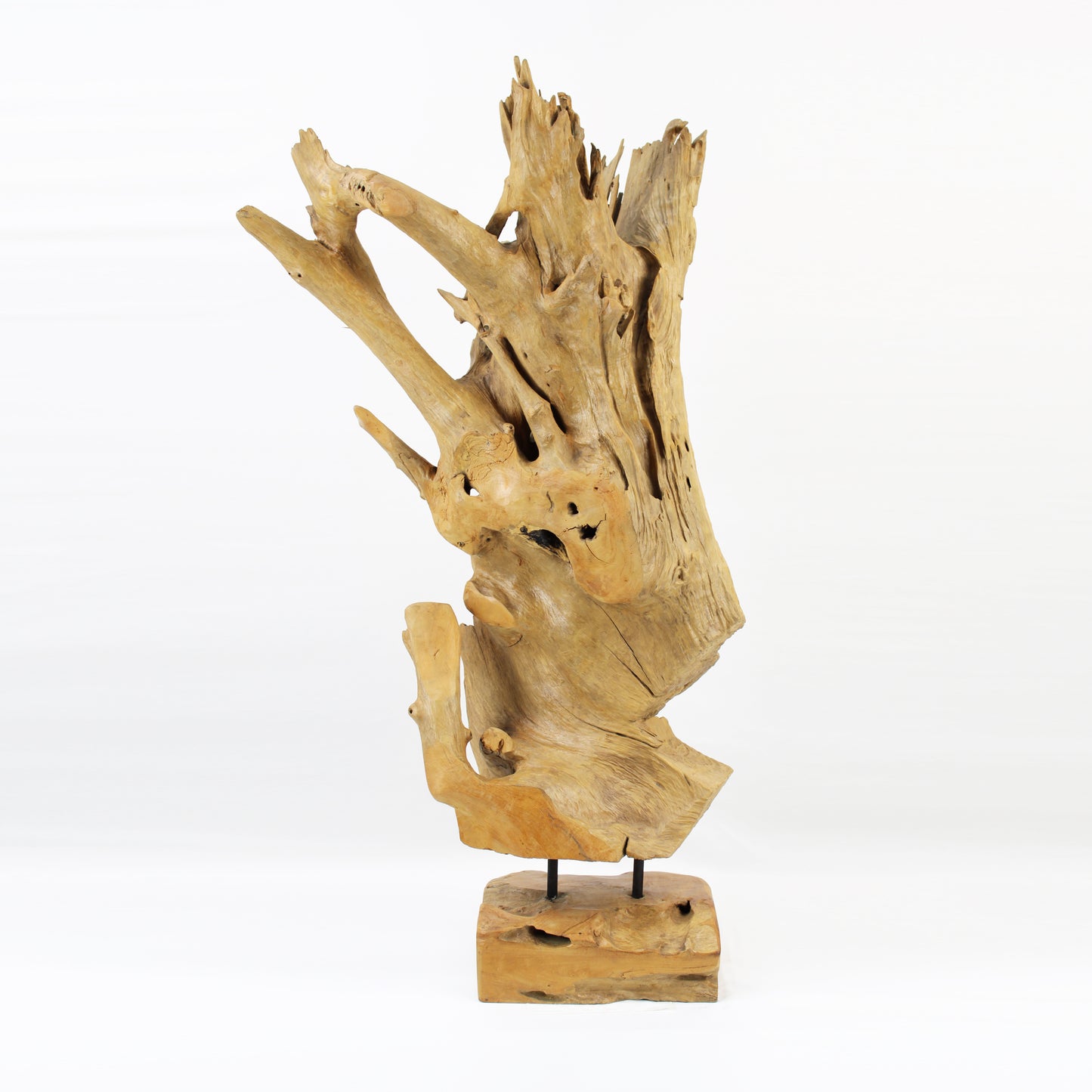 Teak Wood Sculpture SPM026