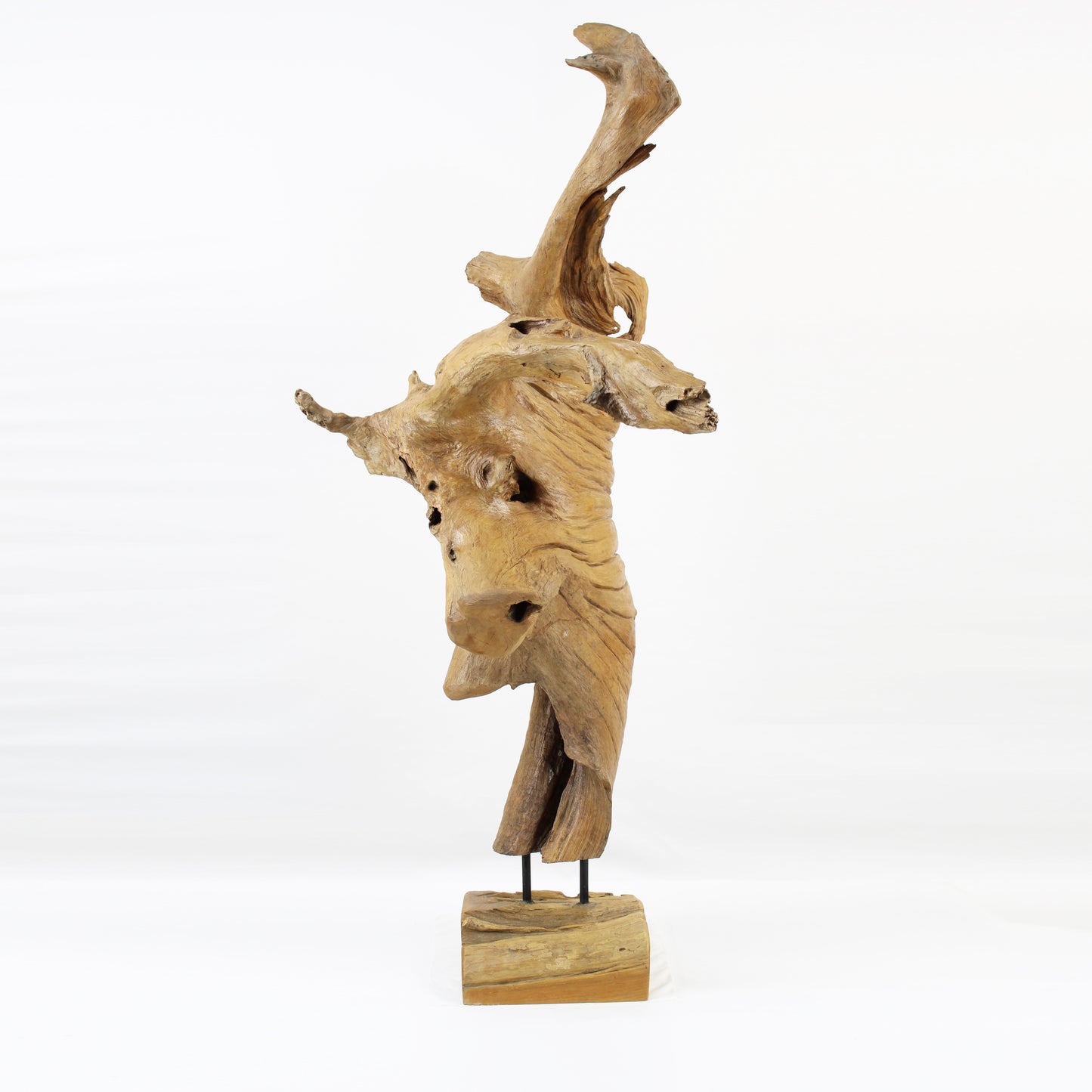 Teak Wood Sculpture SPM028