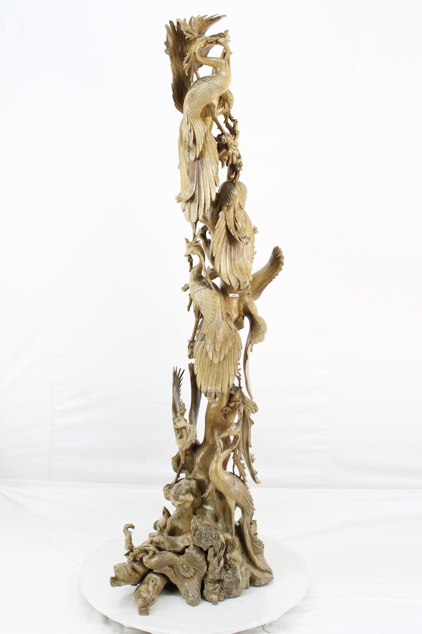 Handcrafted Wooden Wildlife Sculpture SPL029
