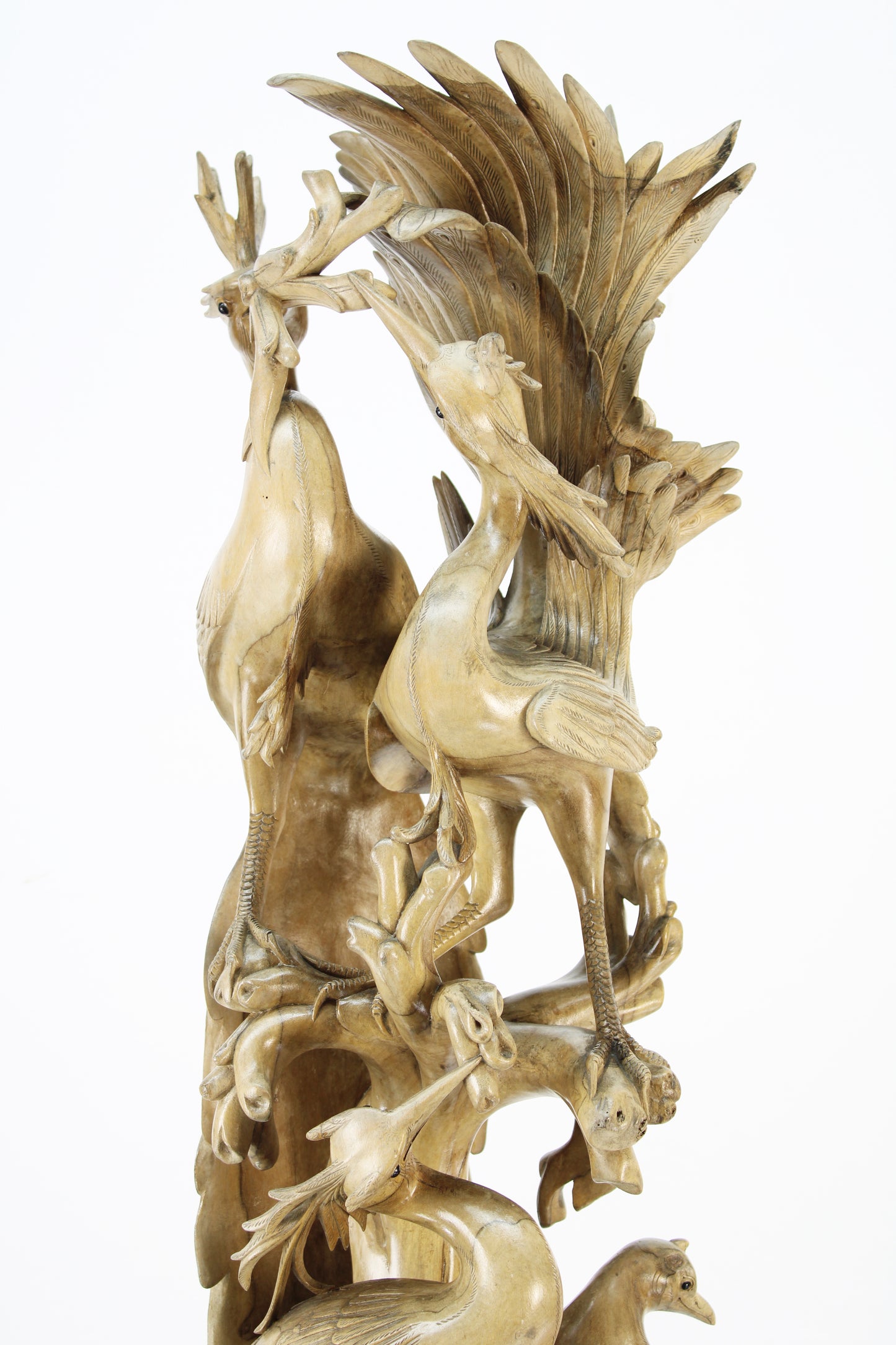 Handcrafted Wooden Wildlife Sculpture SPL029
