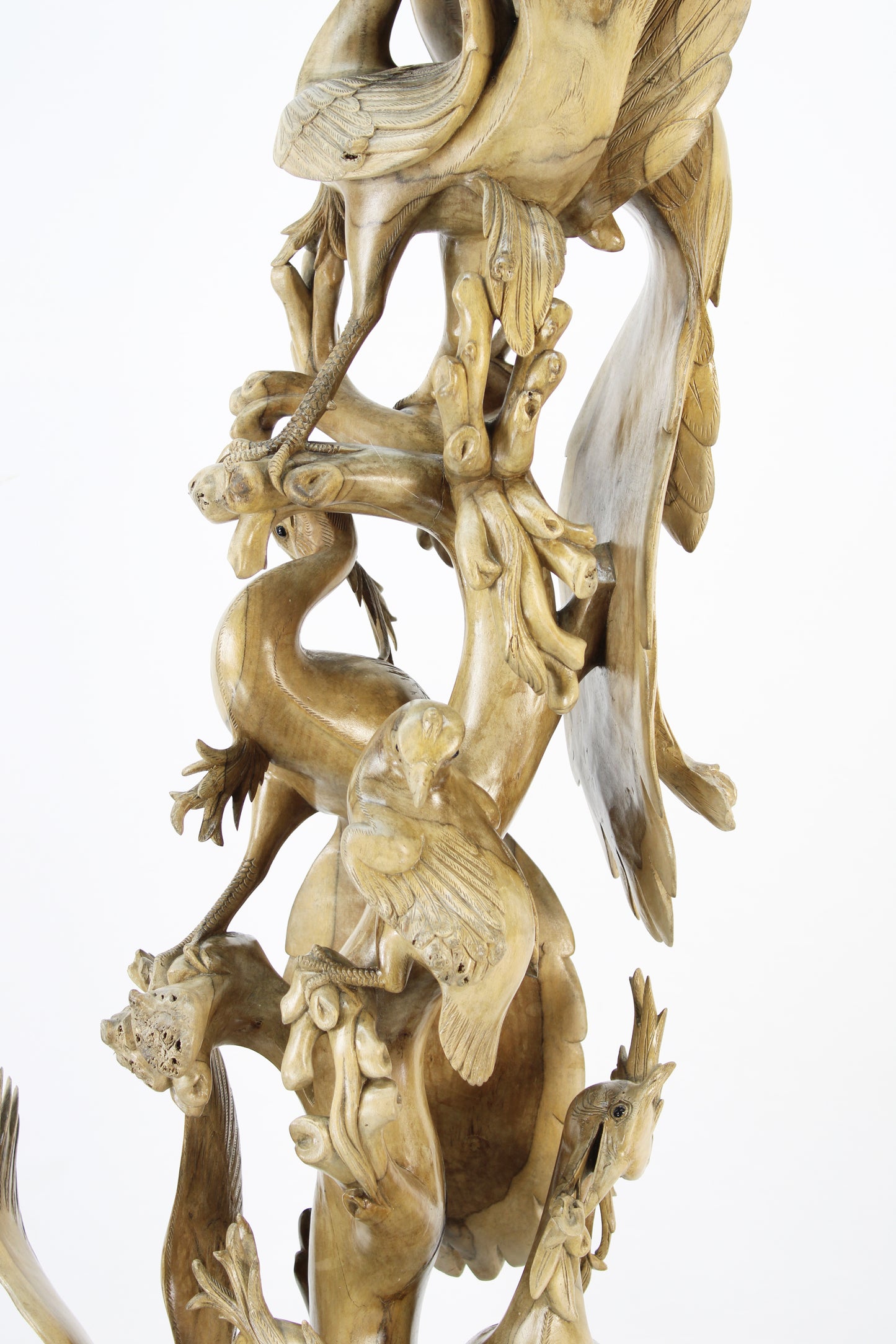 Handcrafted Wooden Wildlife Sculpture SPL029