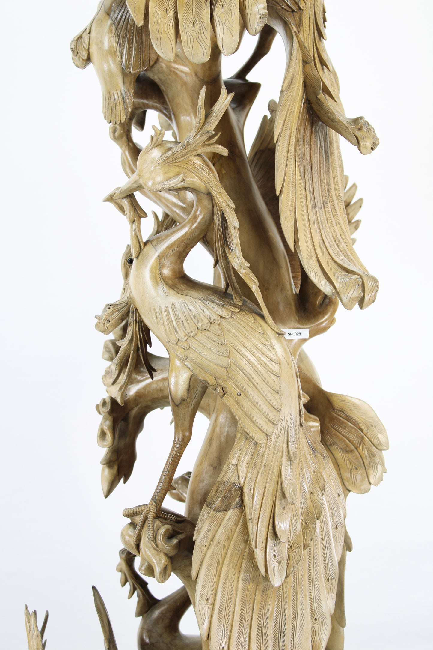 Handcrafted Wooden Wildlife Sculpture SPL029