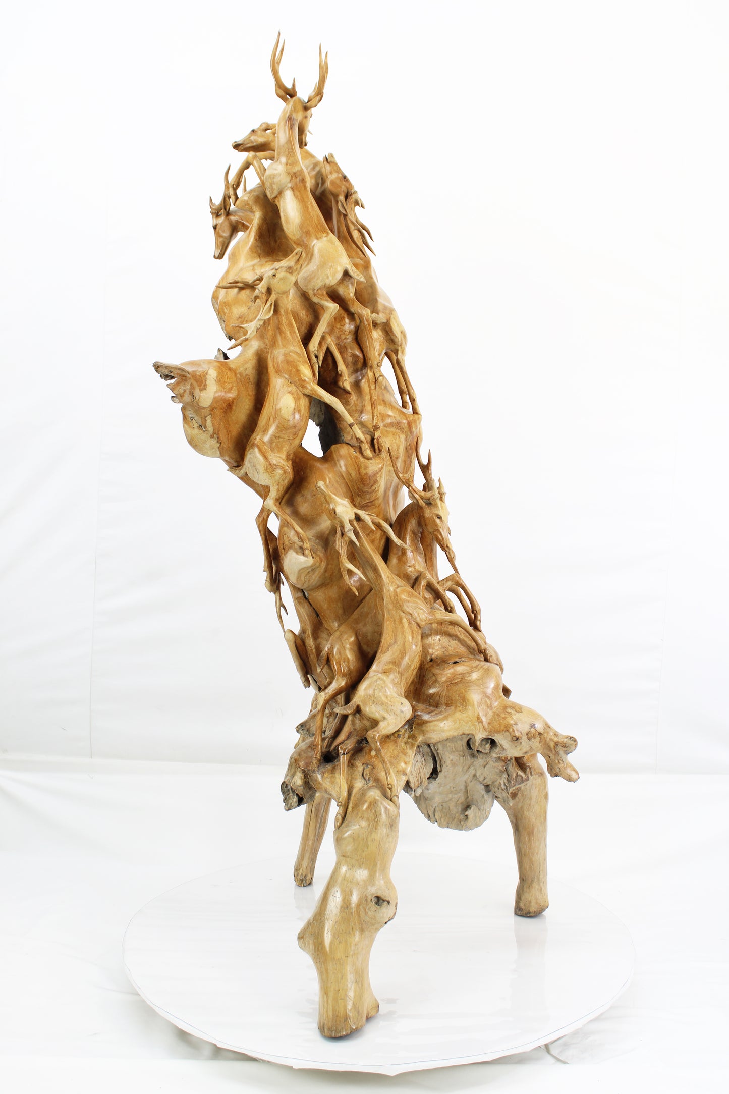 Handcrafted Wooden Wildlife Sculpture SPL030