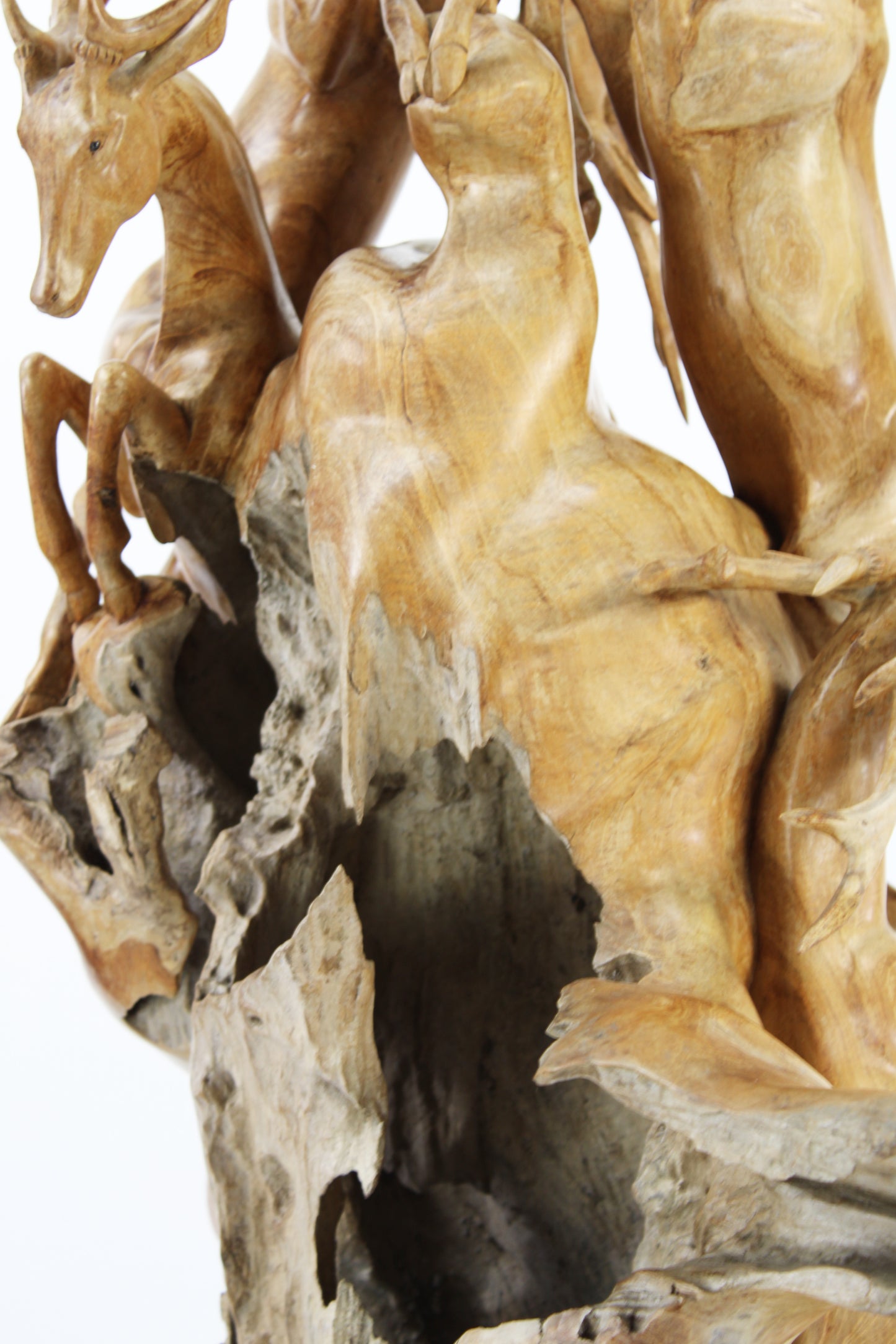 Handcrafted Wooden Wildlife Sculpture SPL030