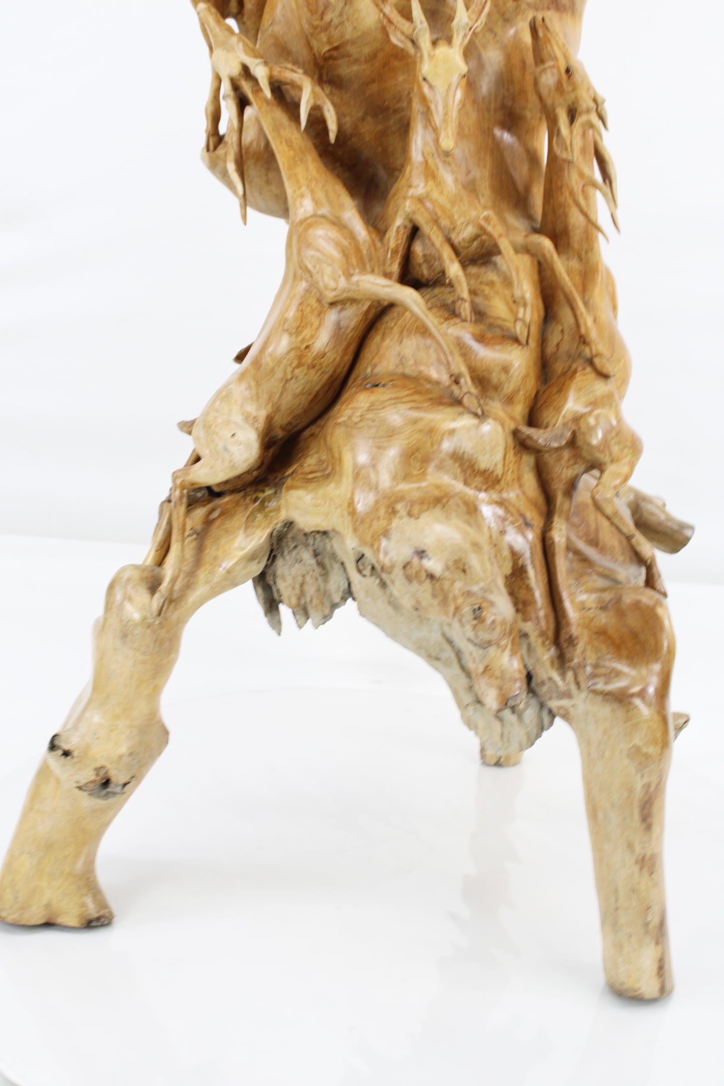 Handcrafted Wooden Wildlife Sculpture SPL030