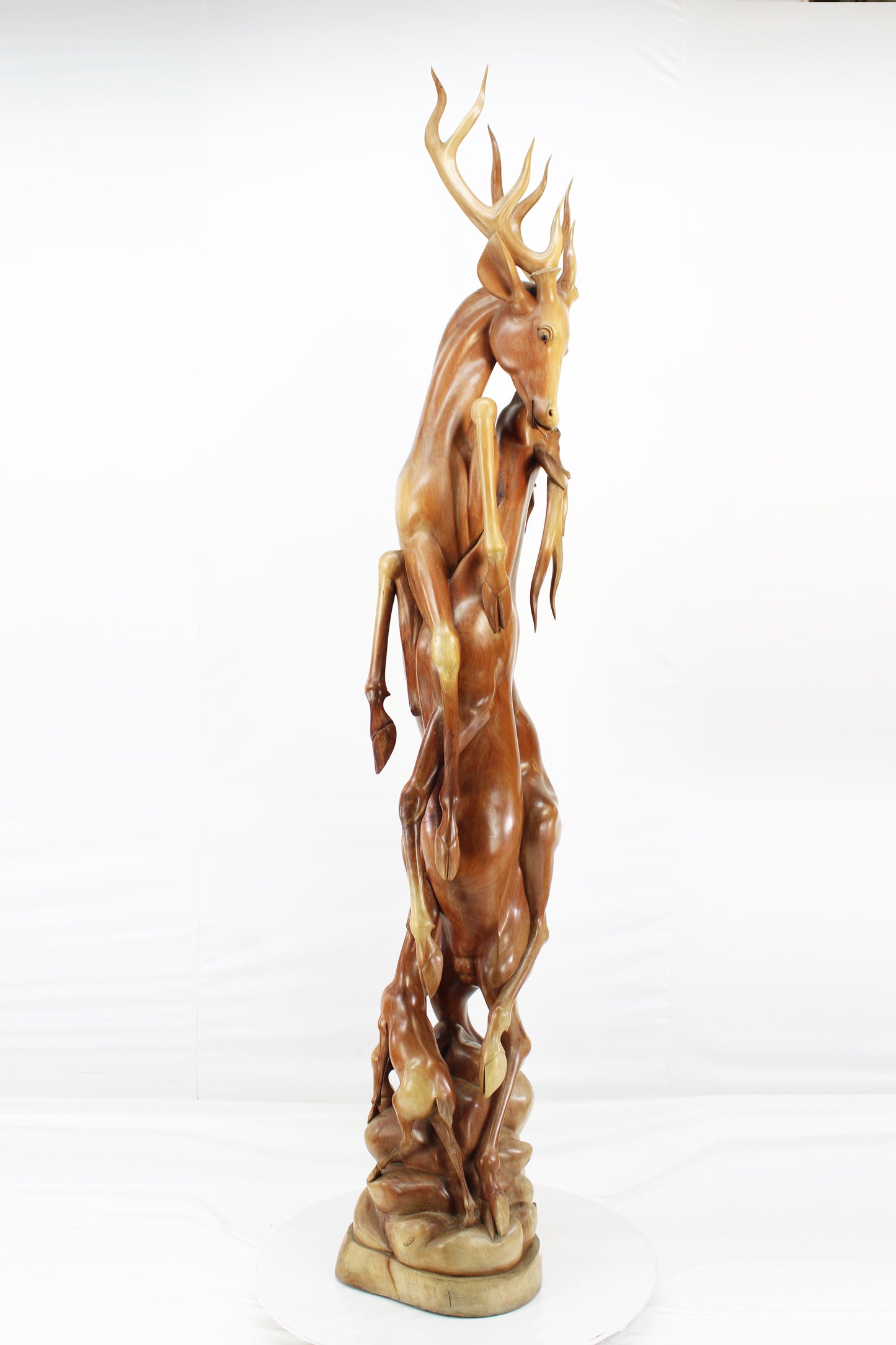 Handcrafted Wooden Wildlife Sculpture SPL034