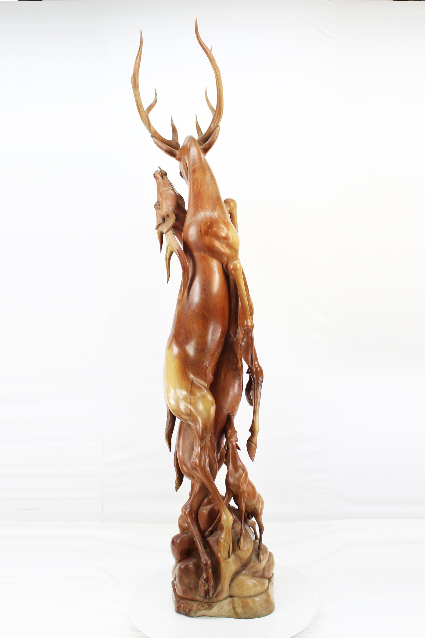 Handcrafted Wooden Wildlife Sculpture SPL034