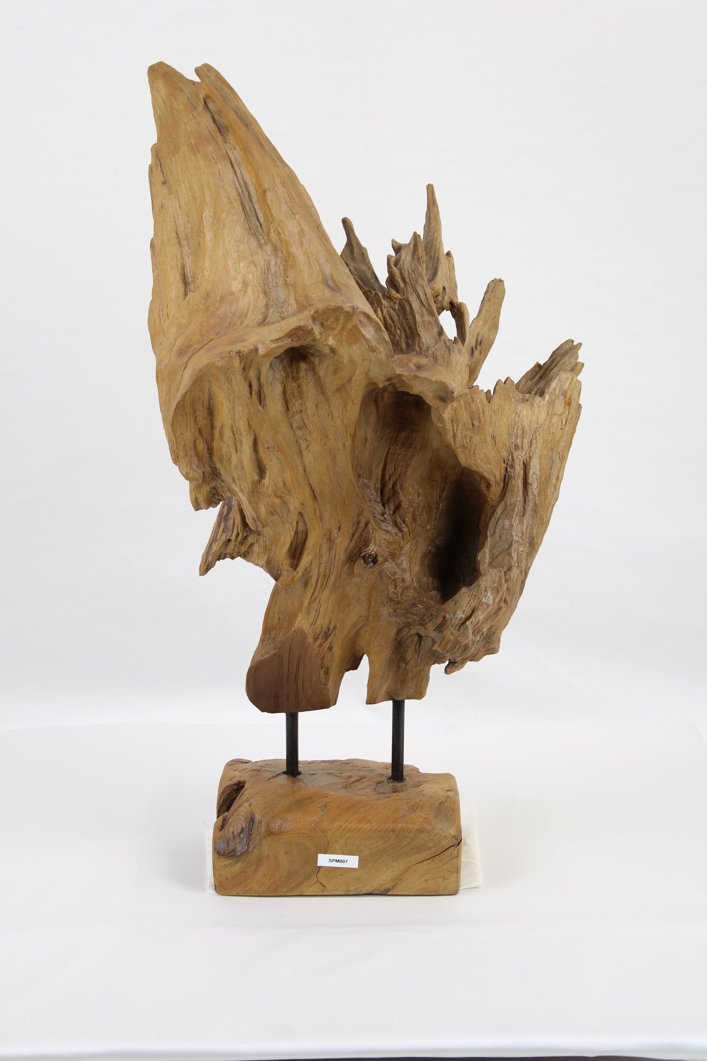 Teak Wood Sculpture SPM007