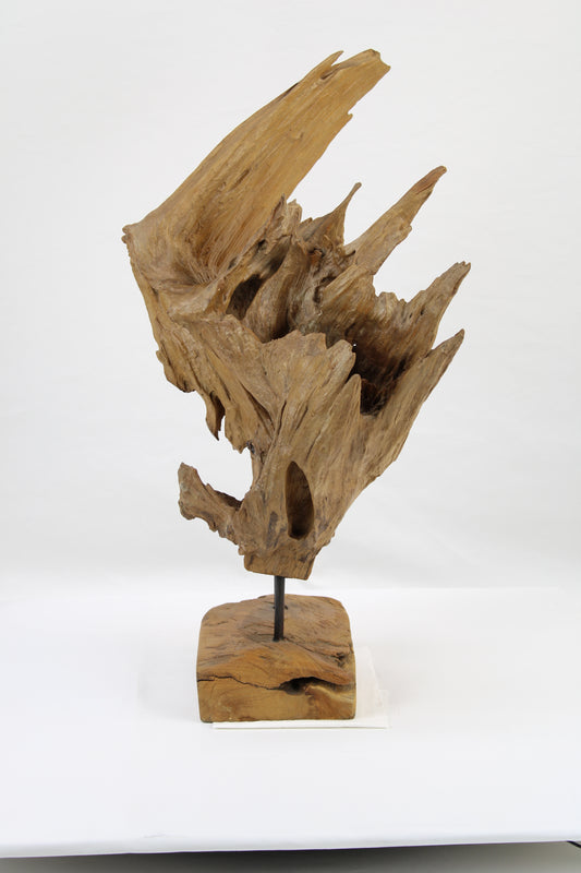 Teak Wood Sculpture SPM007