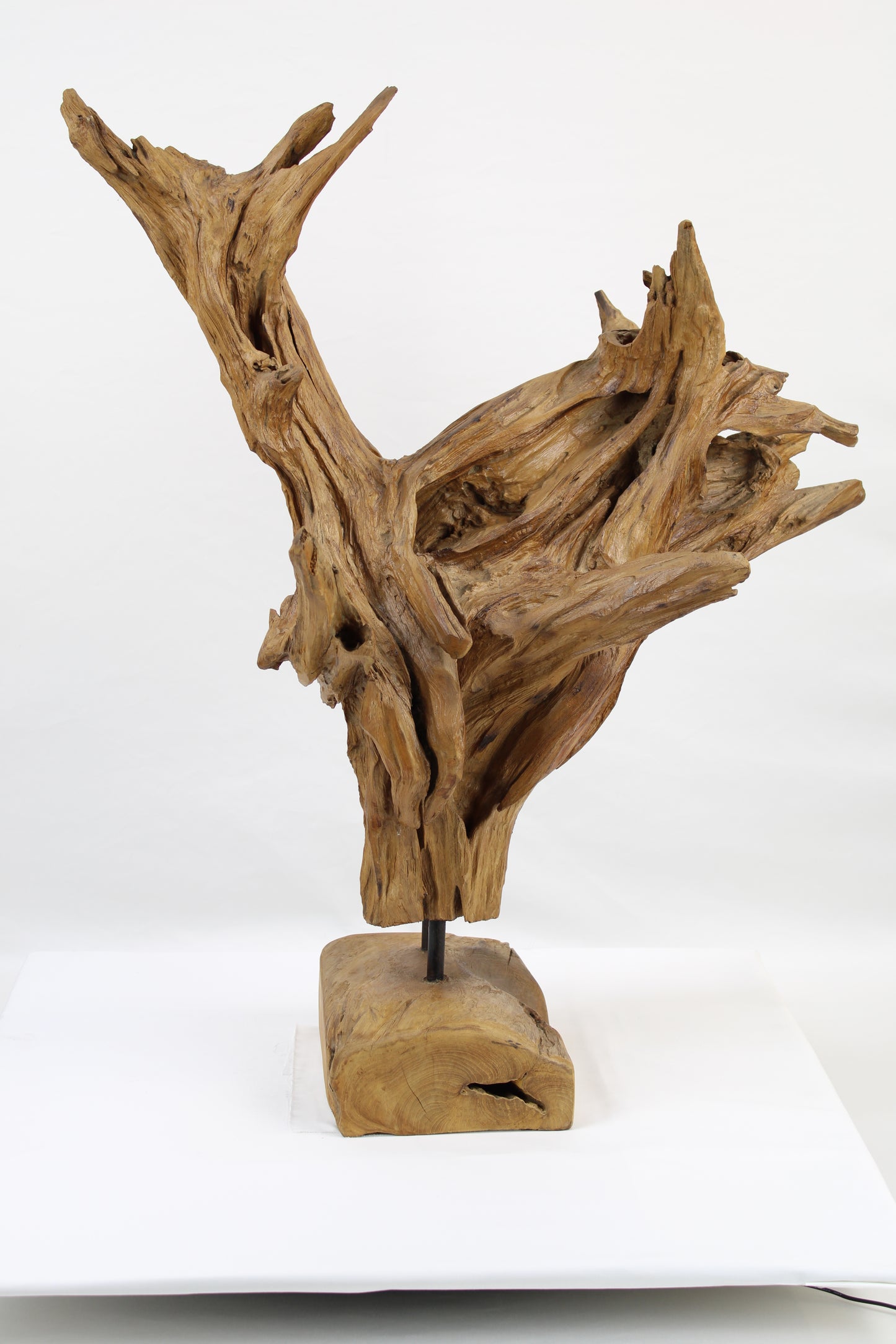 Teak Wood Sculpture SPM008