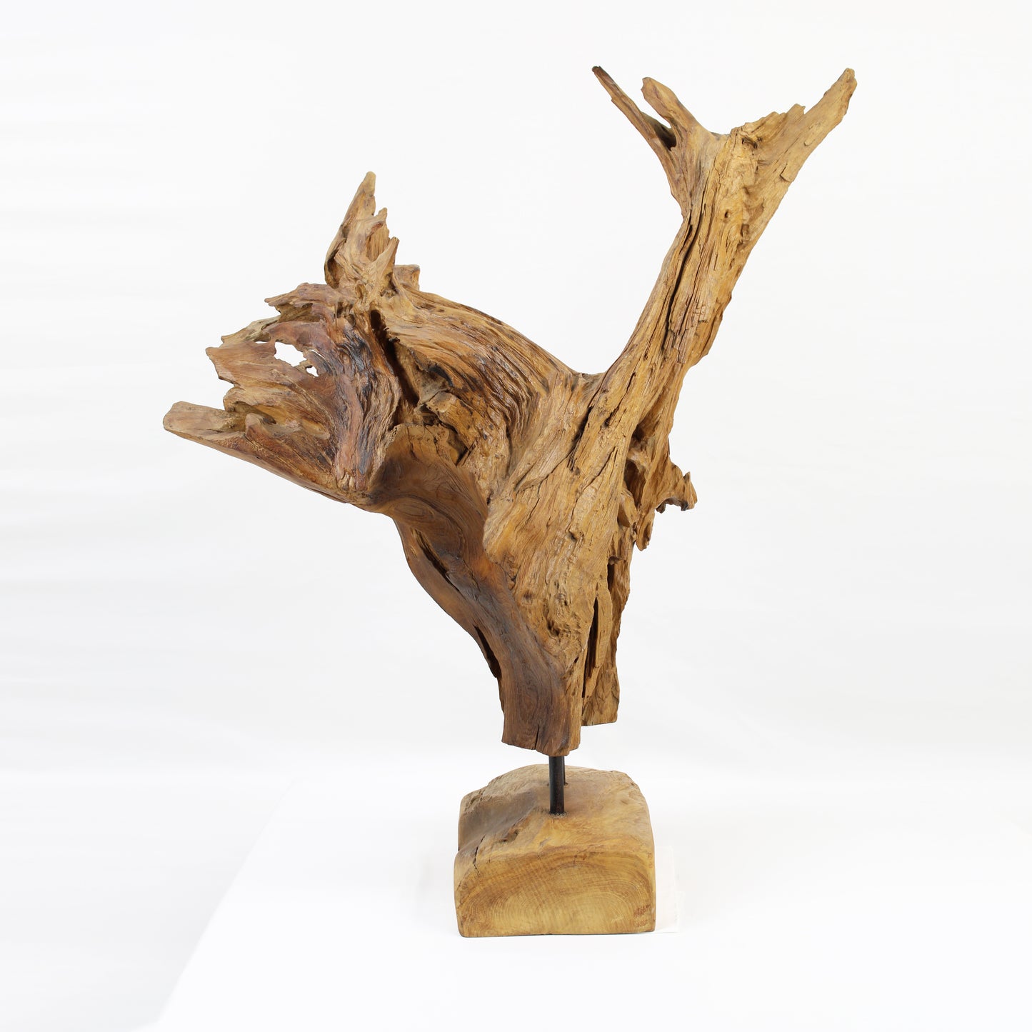 Teak Wood Sculpture SPM008