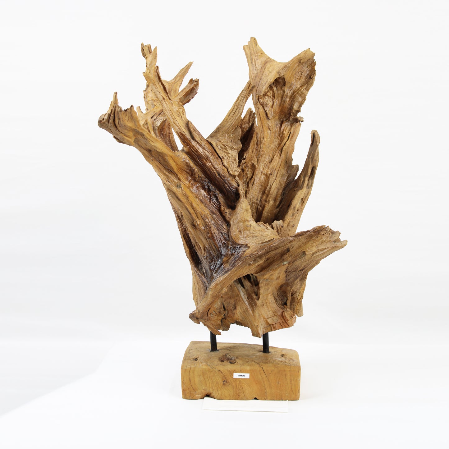 Teak Wood Sculpture SPM019