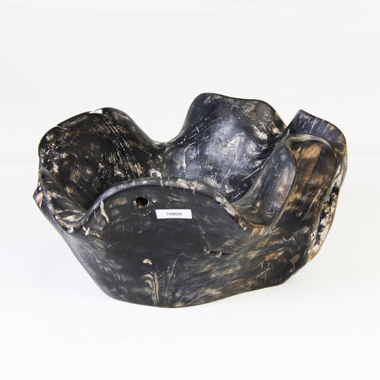 Teak Root Bowl Black TRB008