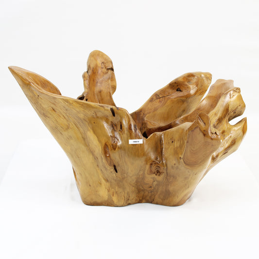 Teak Root Bowl Natural TRB010