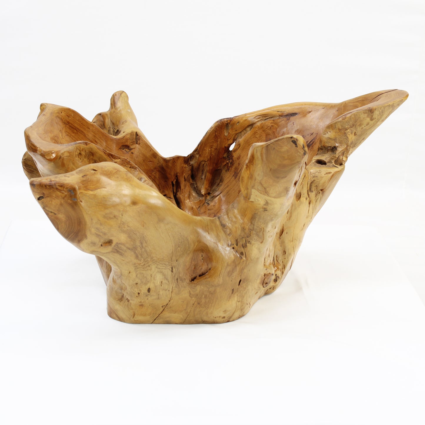 Teak Root Bowl Natural TRB010