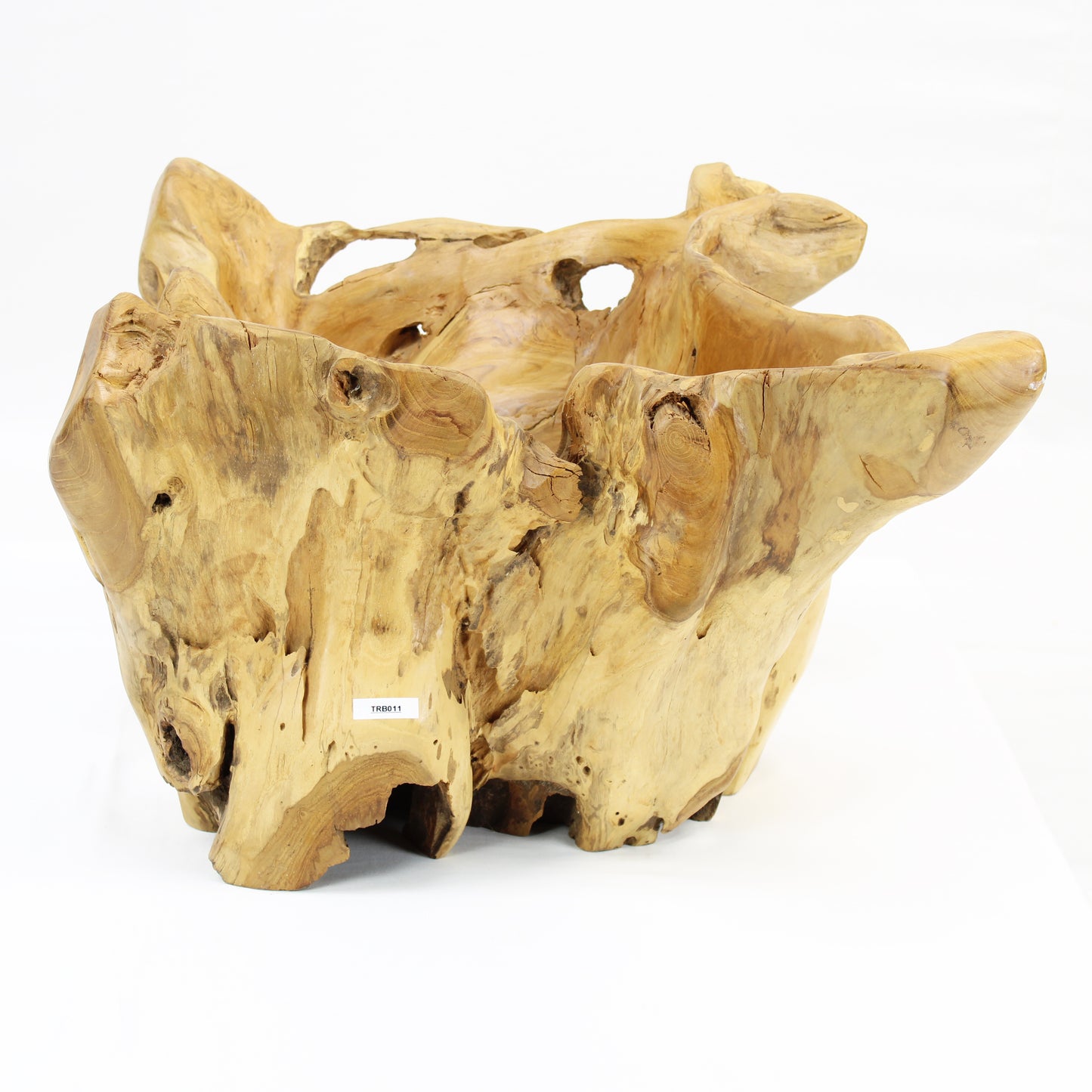 Teak Root Bowl Natural TRB011