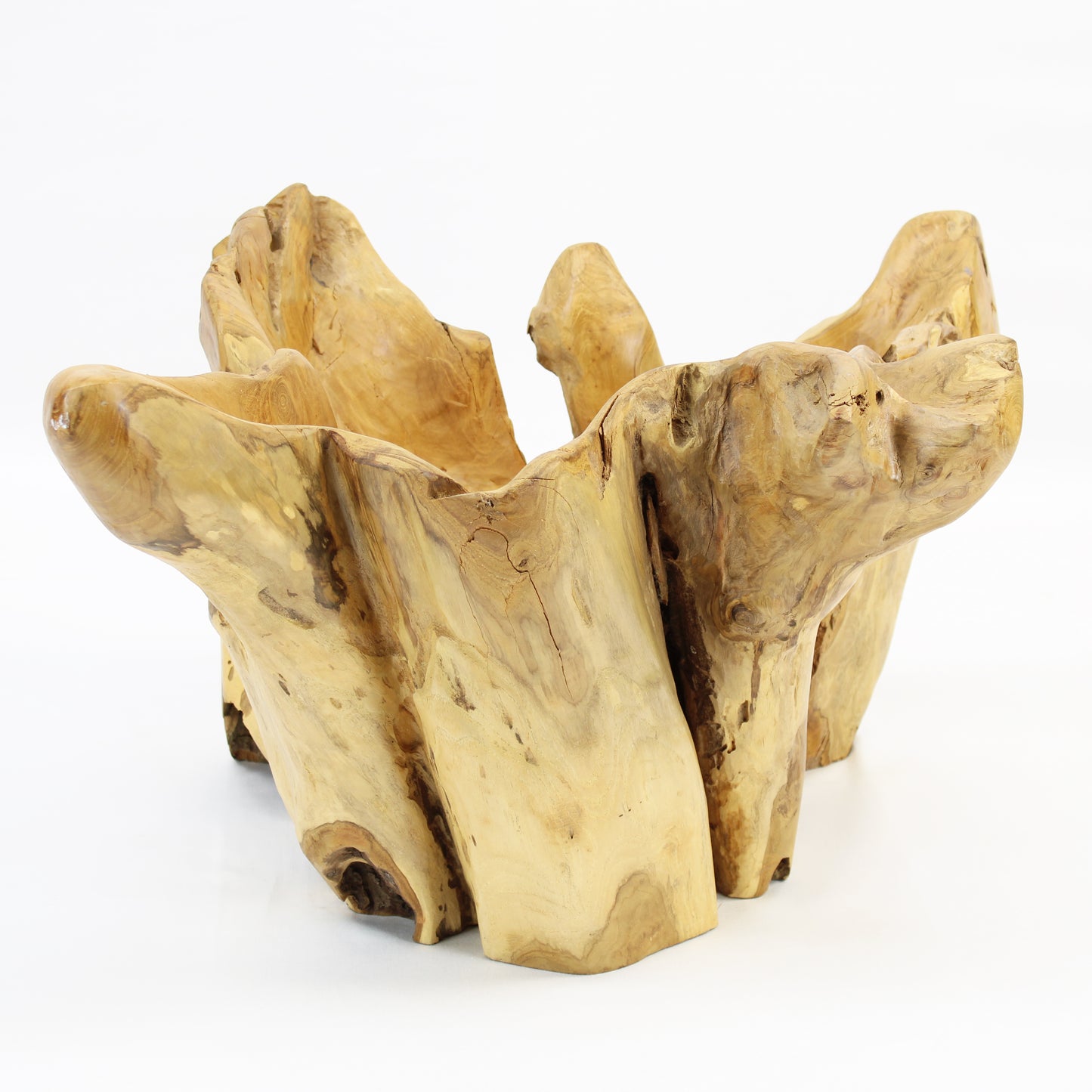 Teak Root Bowl Natural TRB011