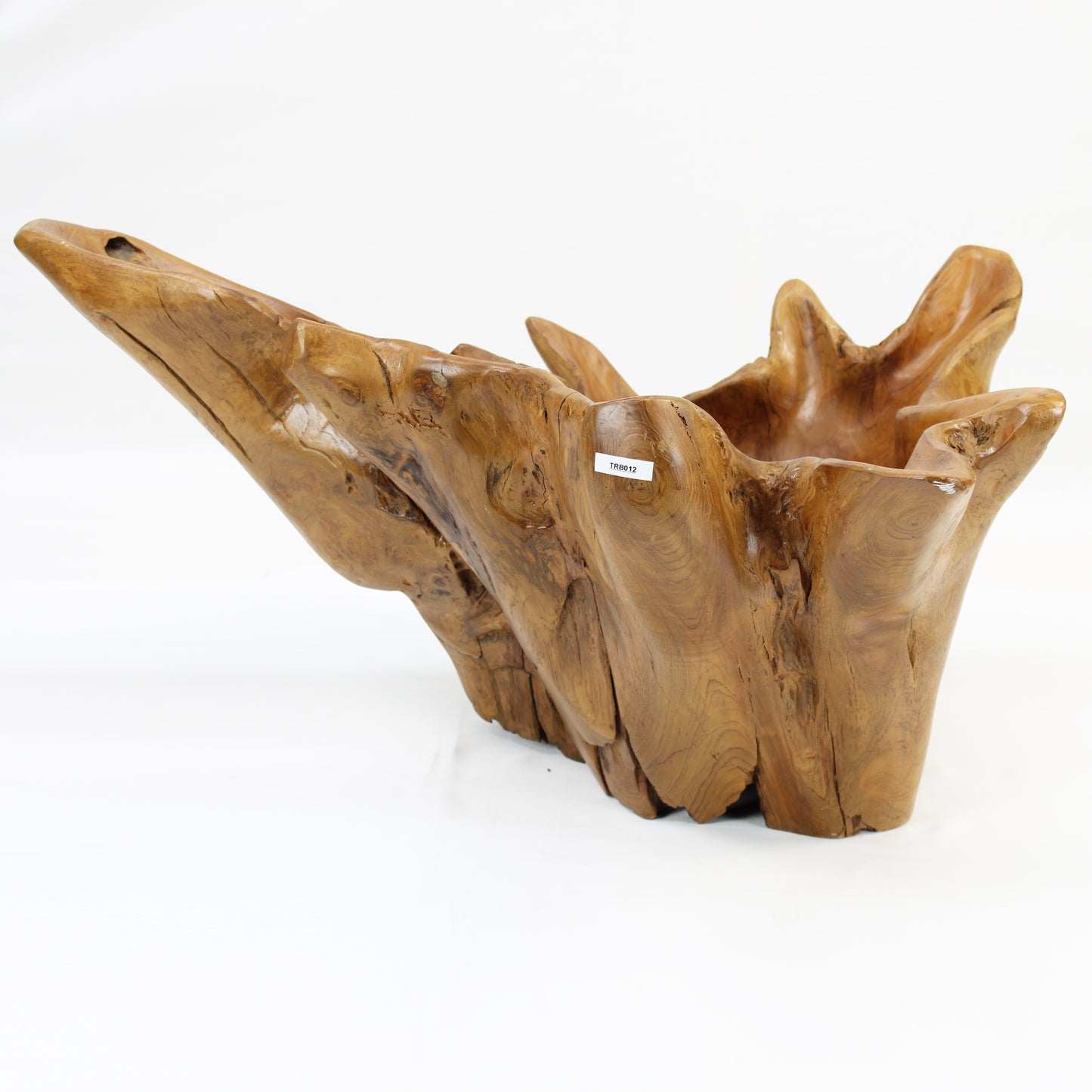 Teak Root Bowl Natural TRB012