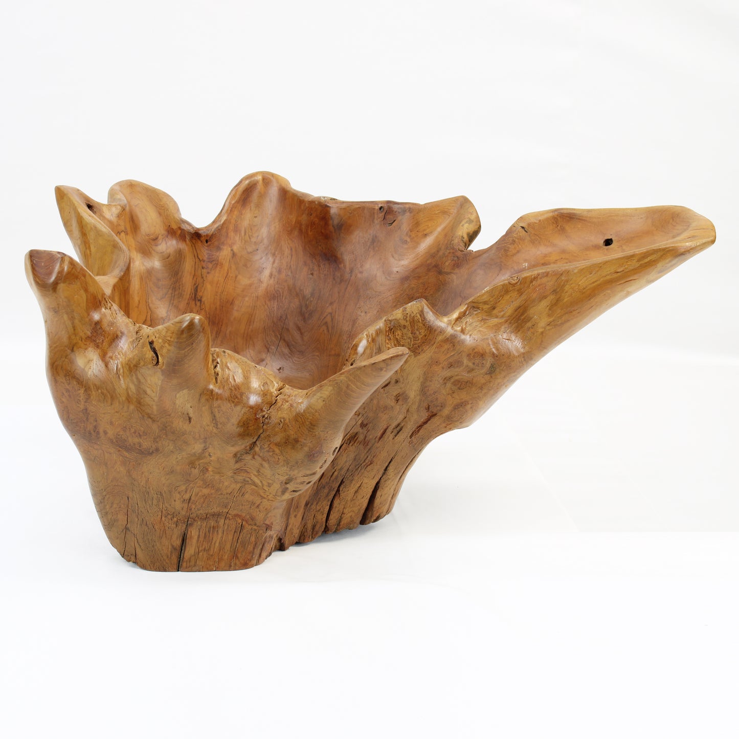 Teak Root Bowl Natural TRB012