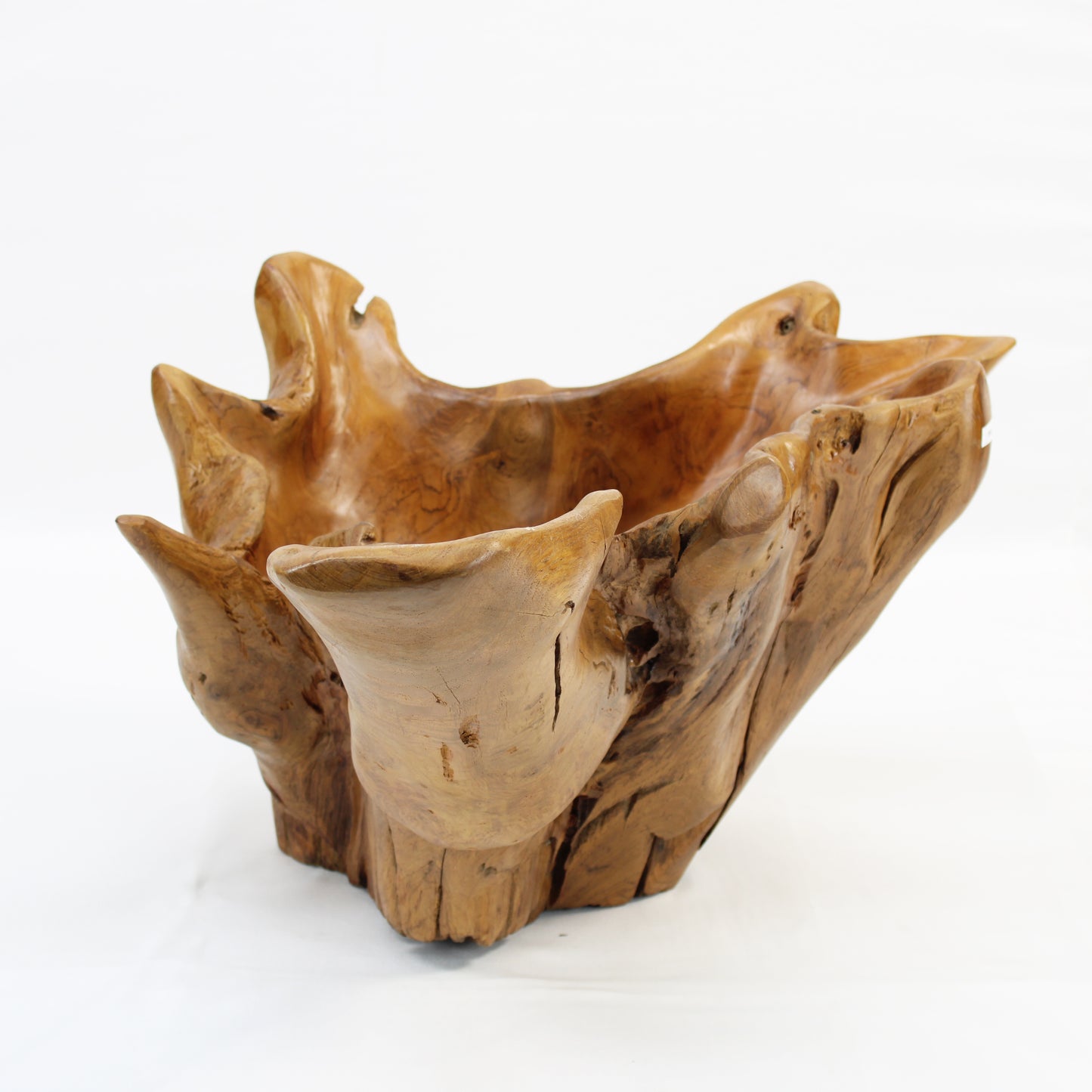 Teak Root Bowl Natural TRB012