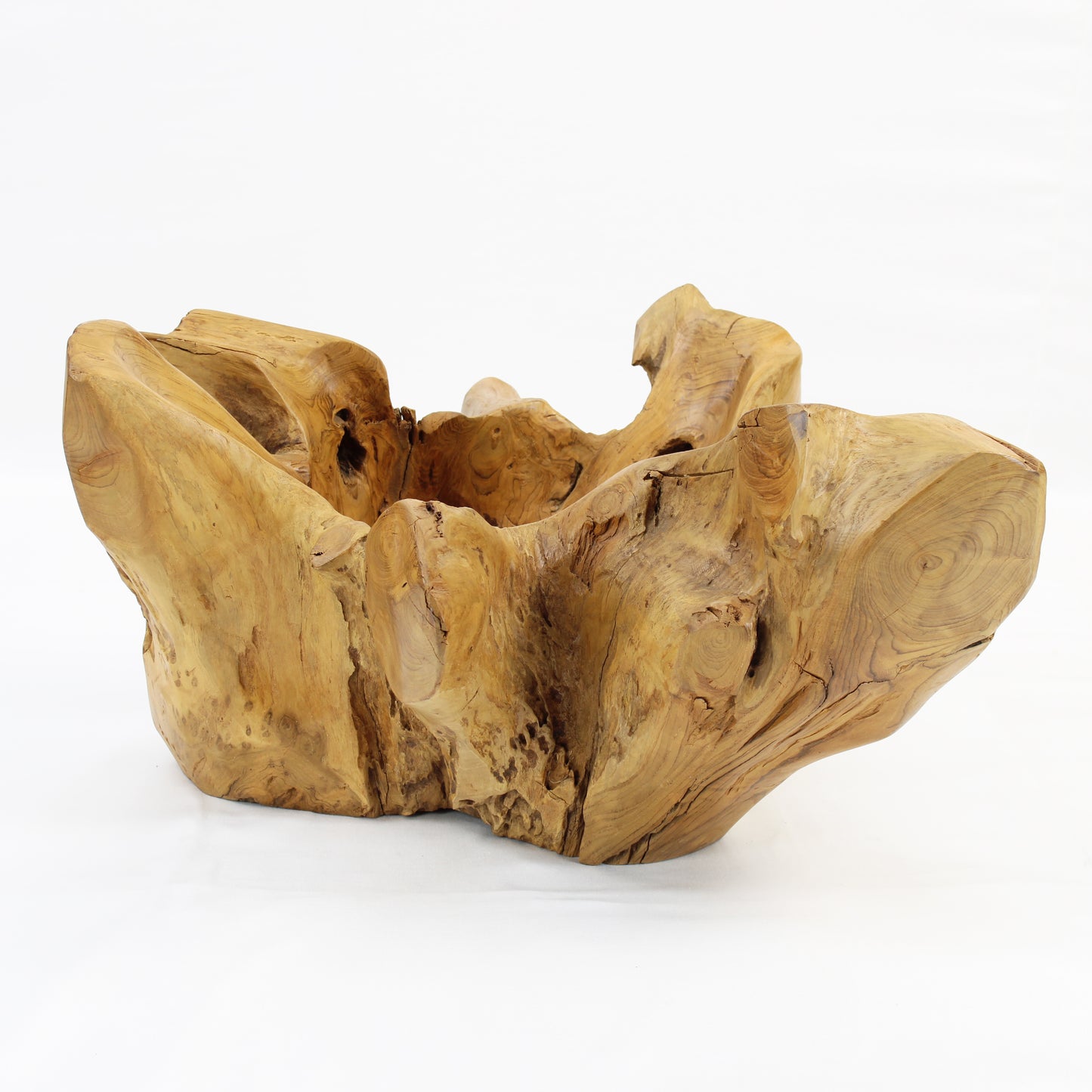 Teak Root Bowl Natural TRB013