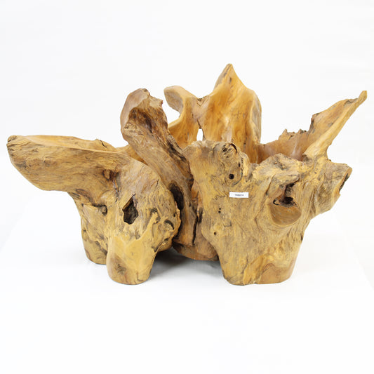 Teak Root Bowl Natural TRB014