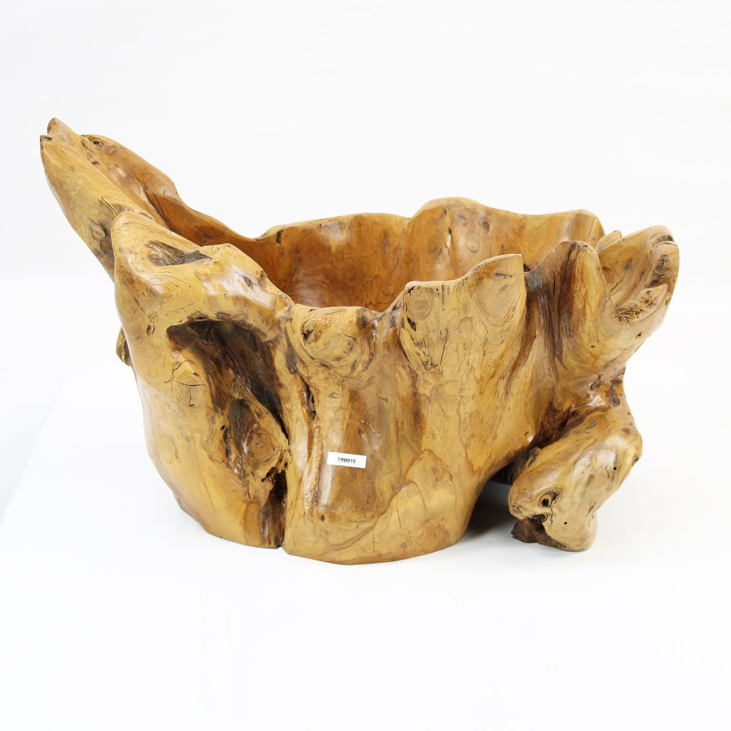 Teak Root Bowl Natural TRB015