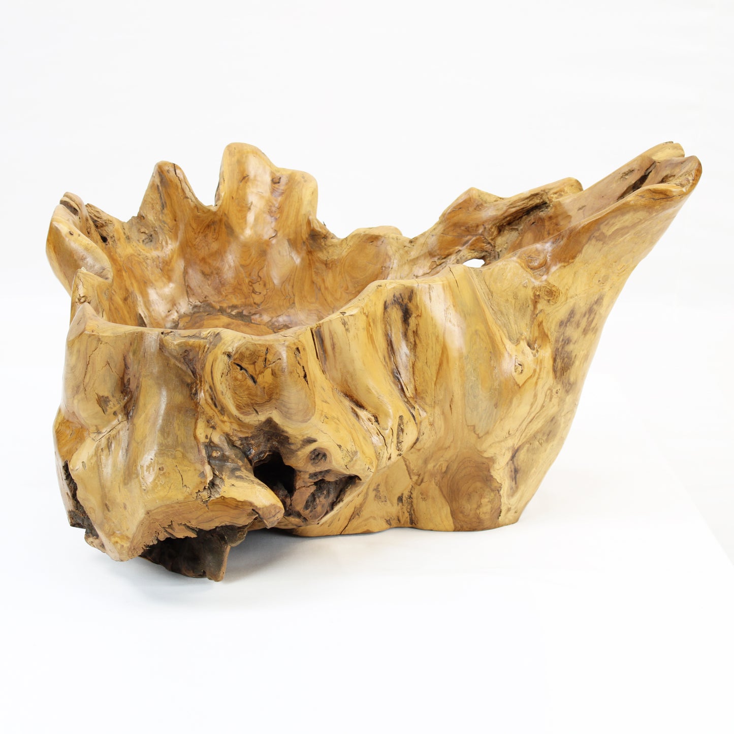 Teak Root Bowl Natural TRB015