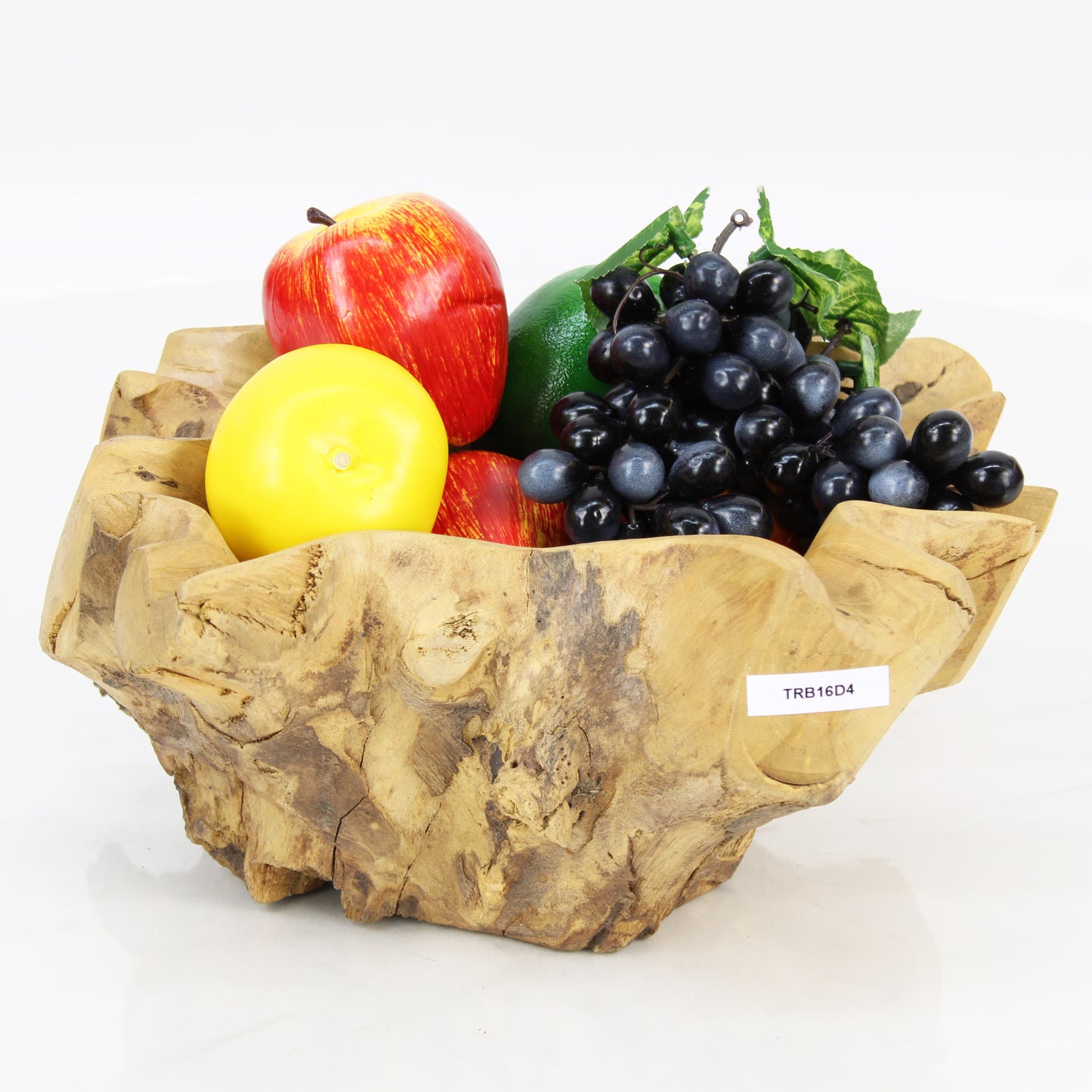 Teak Root Bowl Natural Small TRB016D4