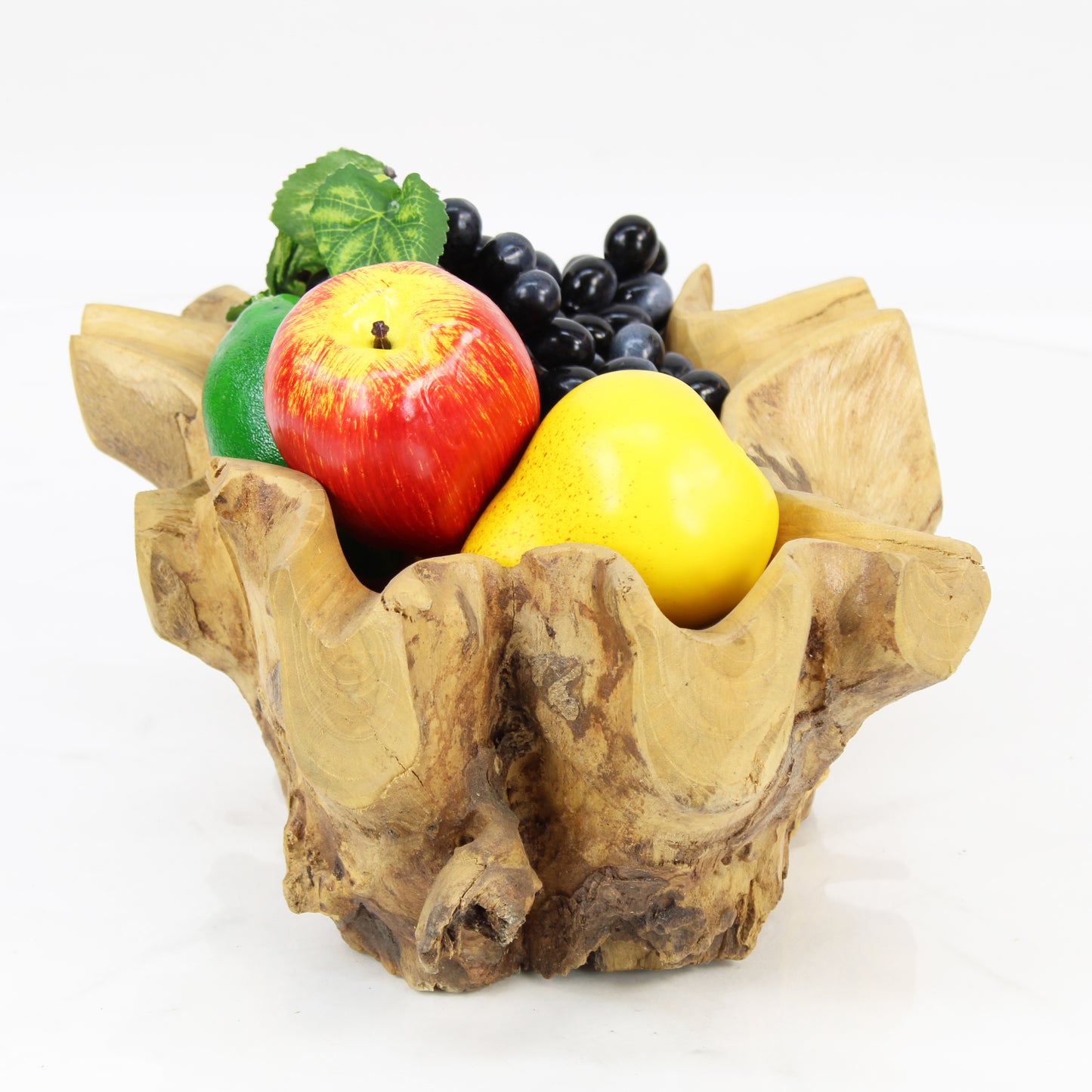 Teak Root Bowl Natural Small TRB016D4