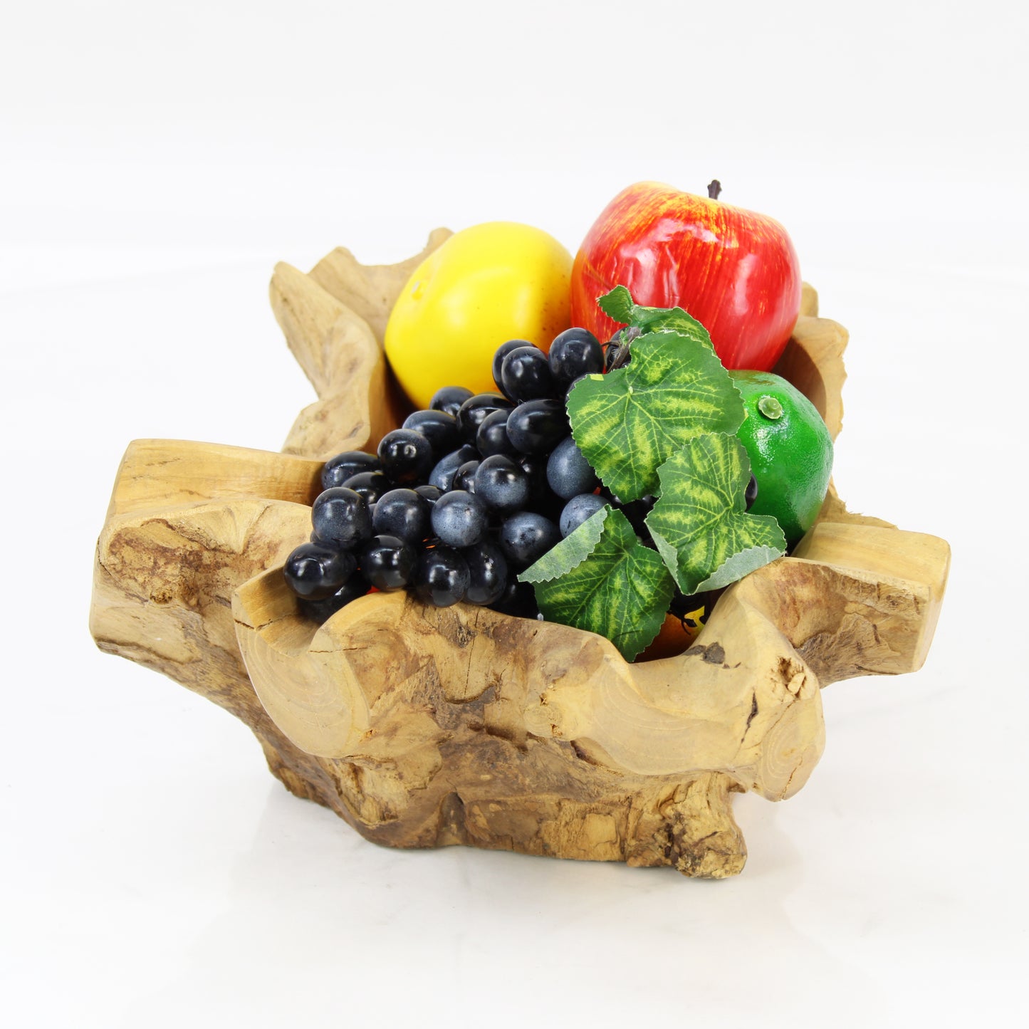 Teak Root Bowl Natural Small TRB016D4