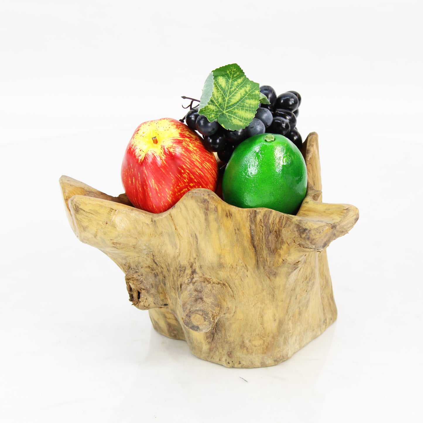 Teak Root Bowl Natural Small TRB017D4