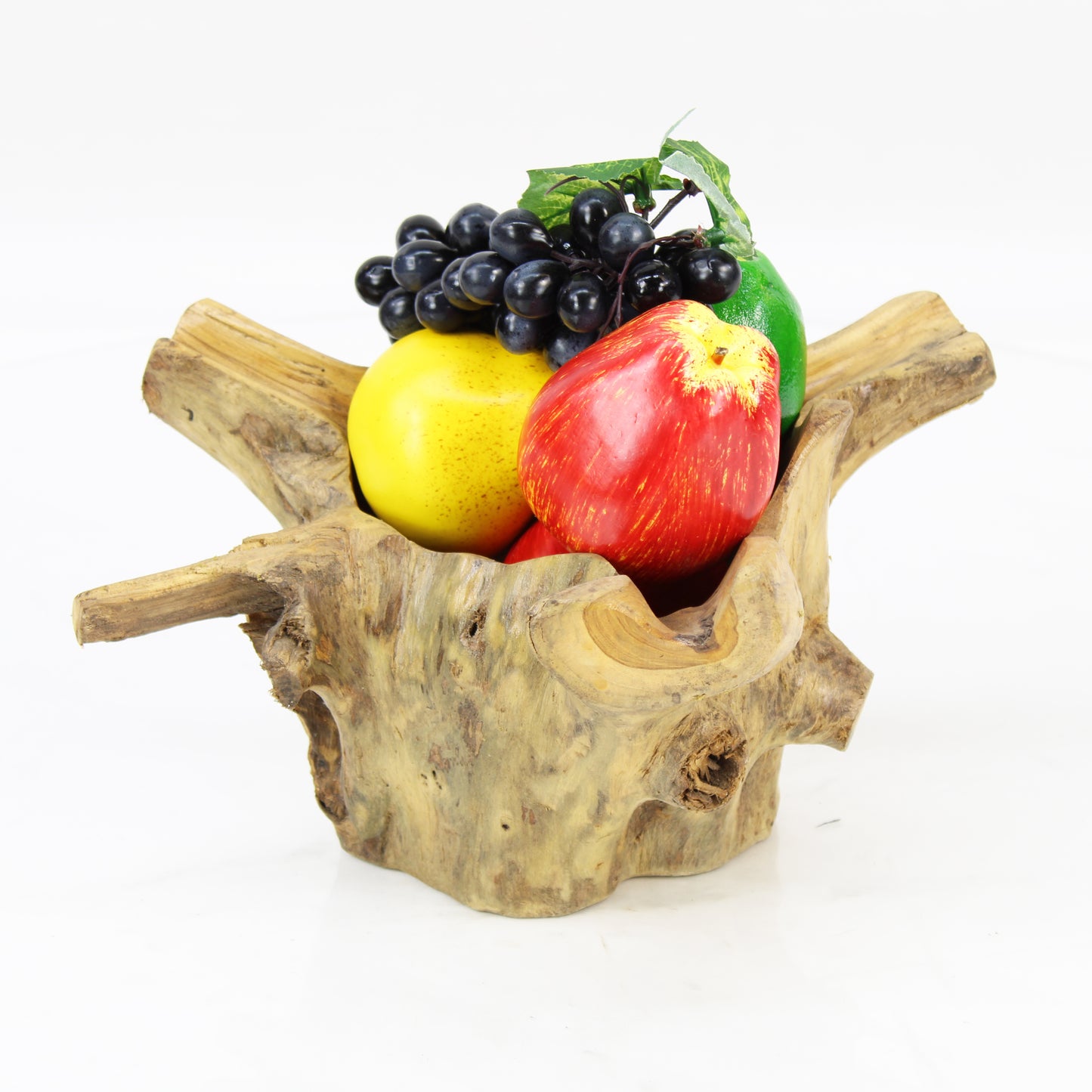 Teak Root Bowl Natural Small TRB017D4