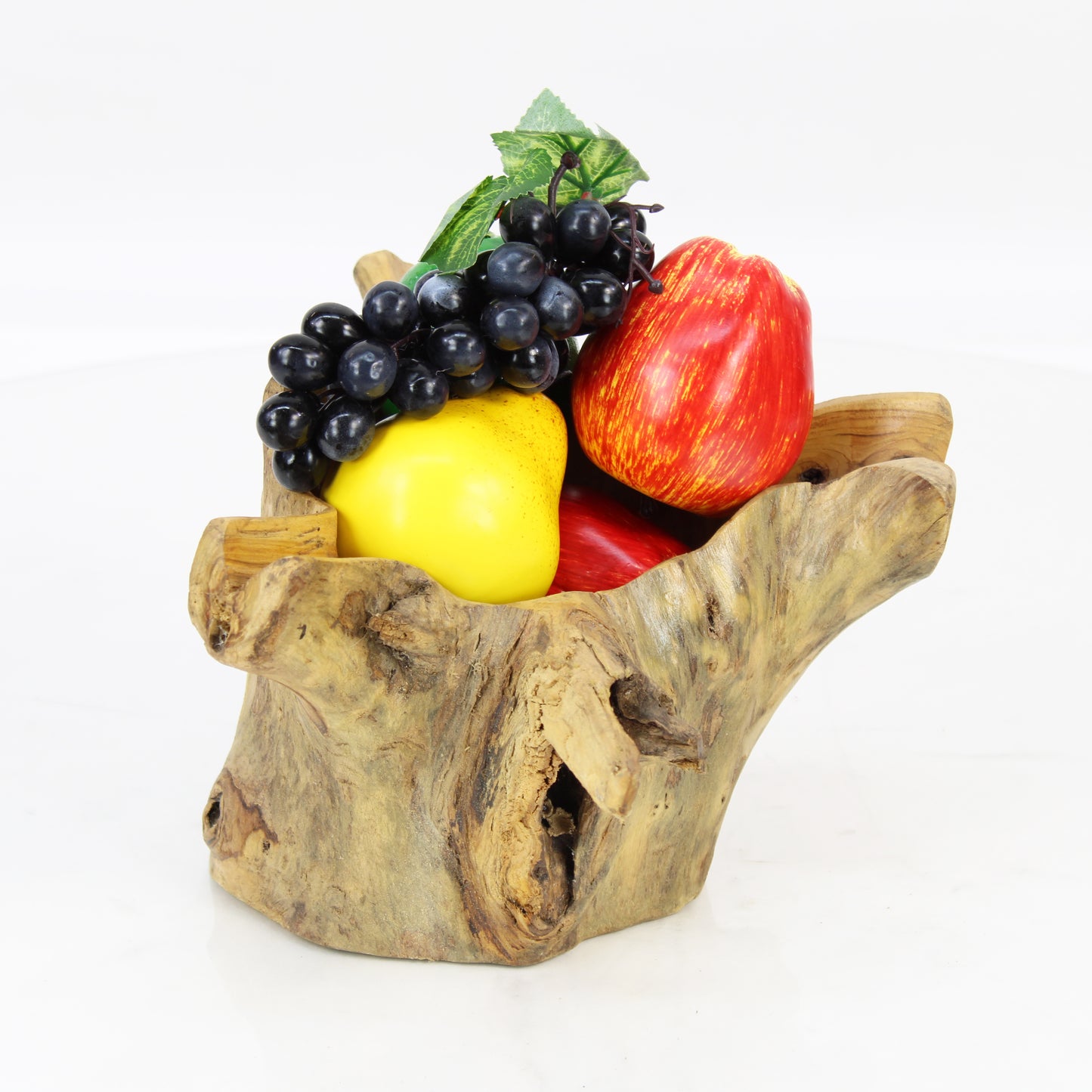 Teak Root Bowl Natural Small TRB017D4