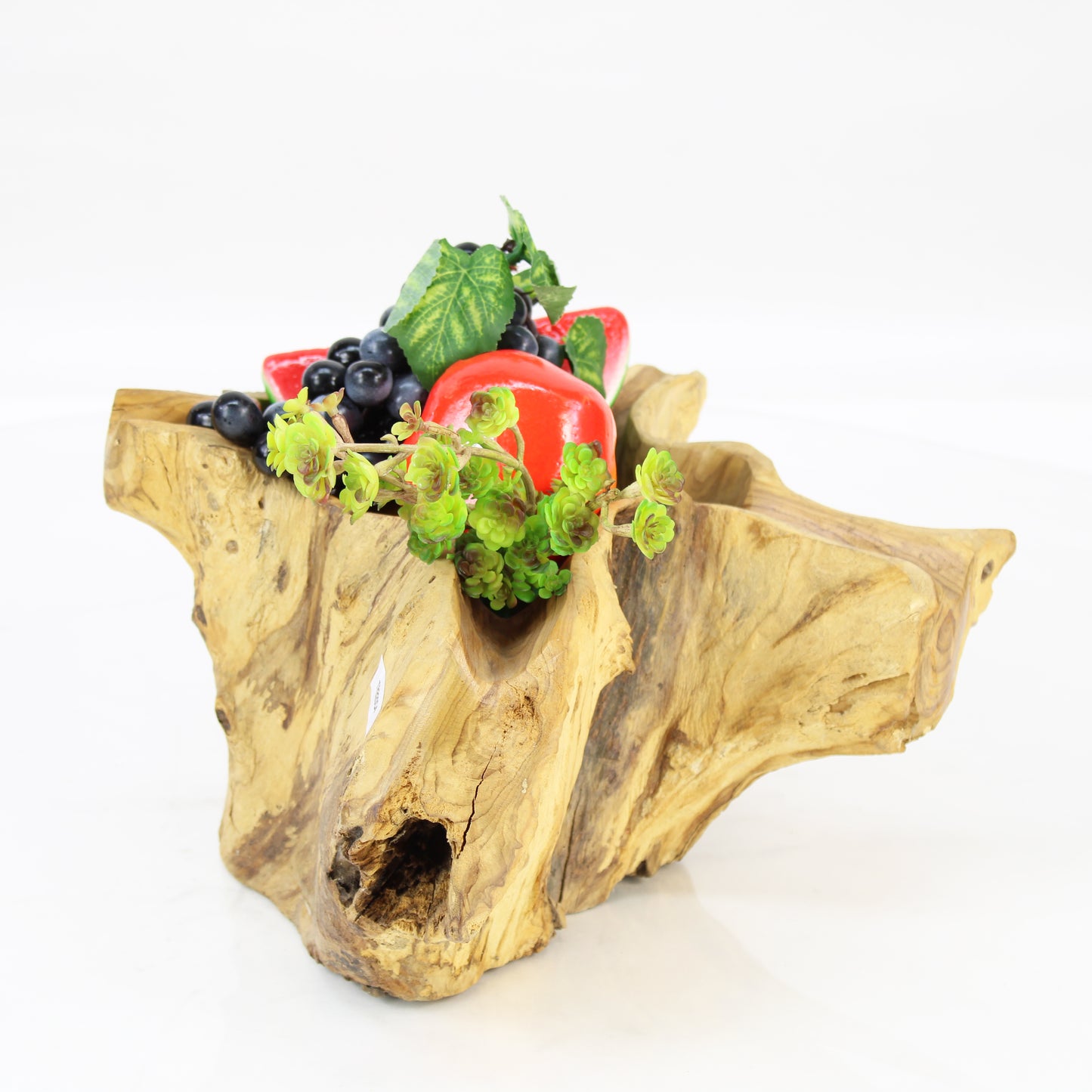 Teak Root Bowl Natural Small TRB020D4